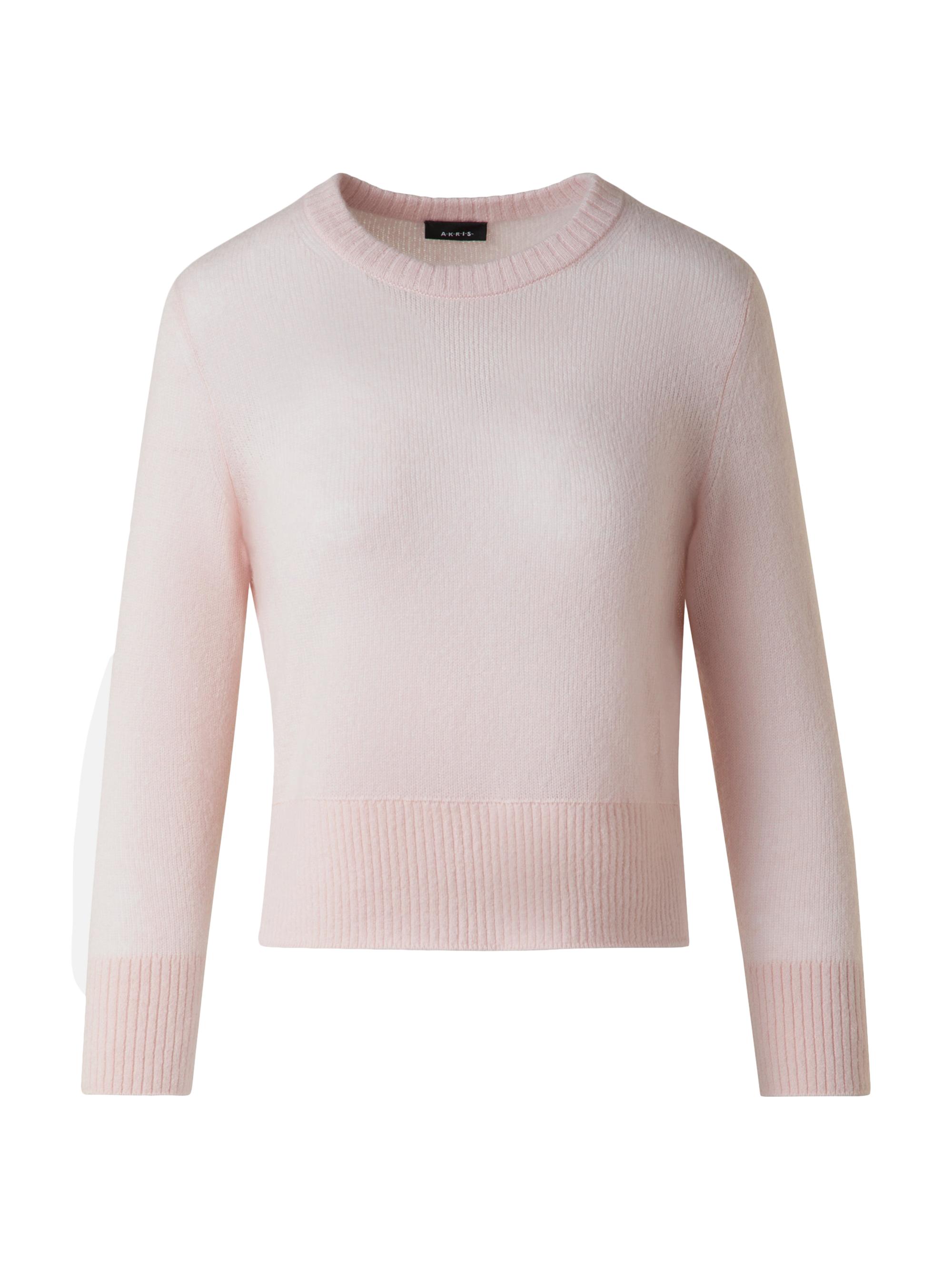 Akris Women's Cashmere-Silk Sweater - Seashell