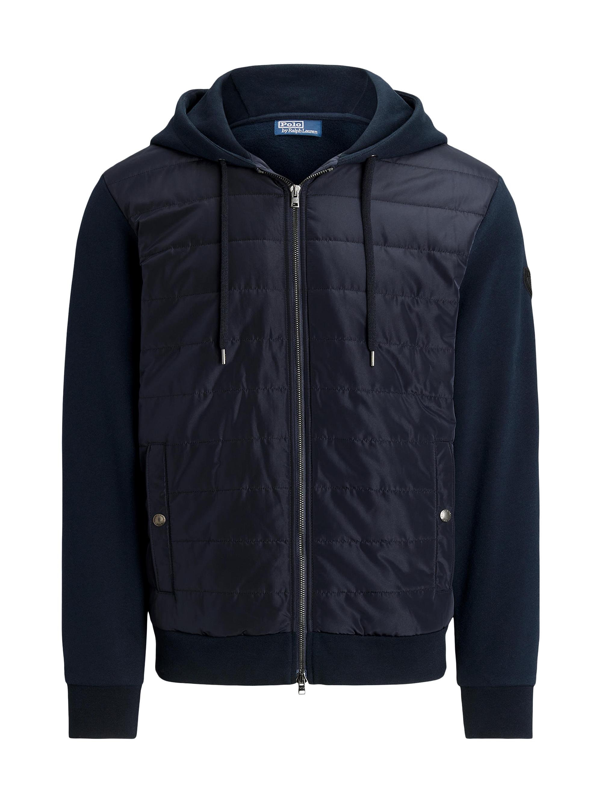 Polo Ralph Lauren Men's Glossy Cotton-Blend Jacket - Collection Navy