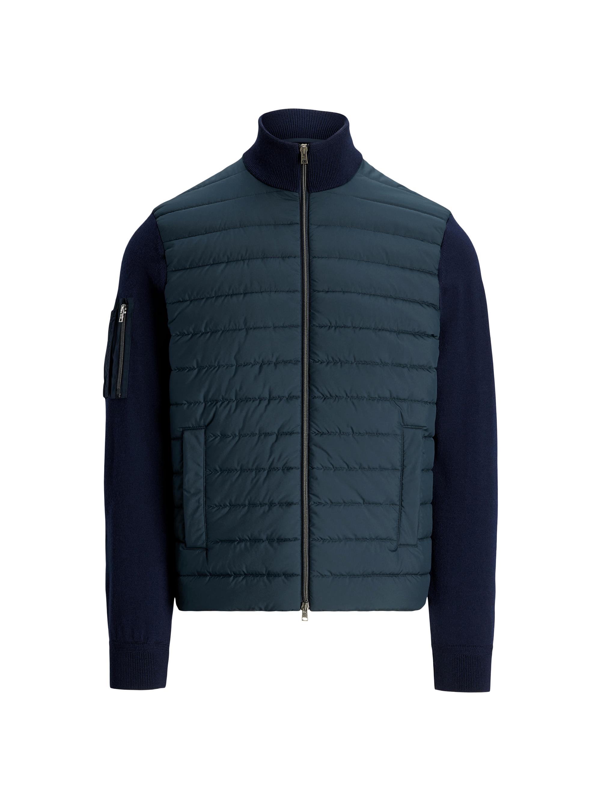 Polo Ralph Lauren Men's Piper Mixed-Media Sweater - Piper Navy