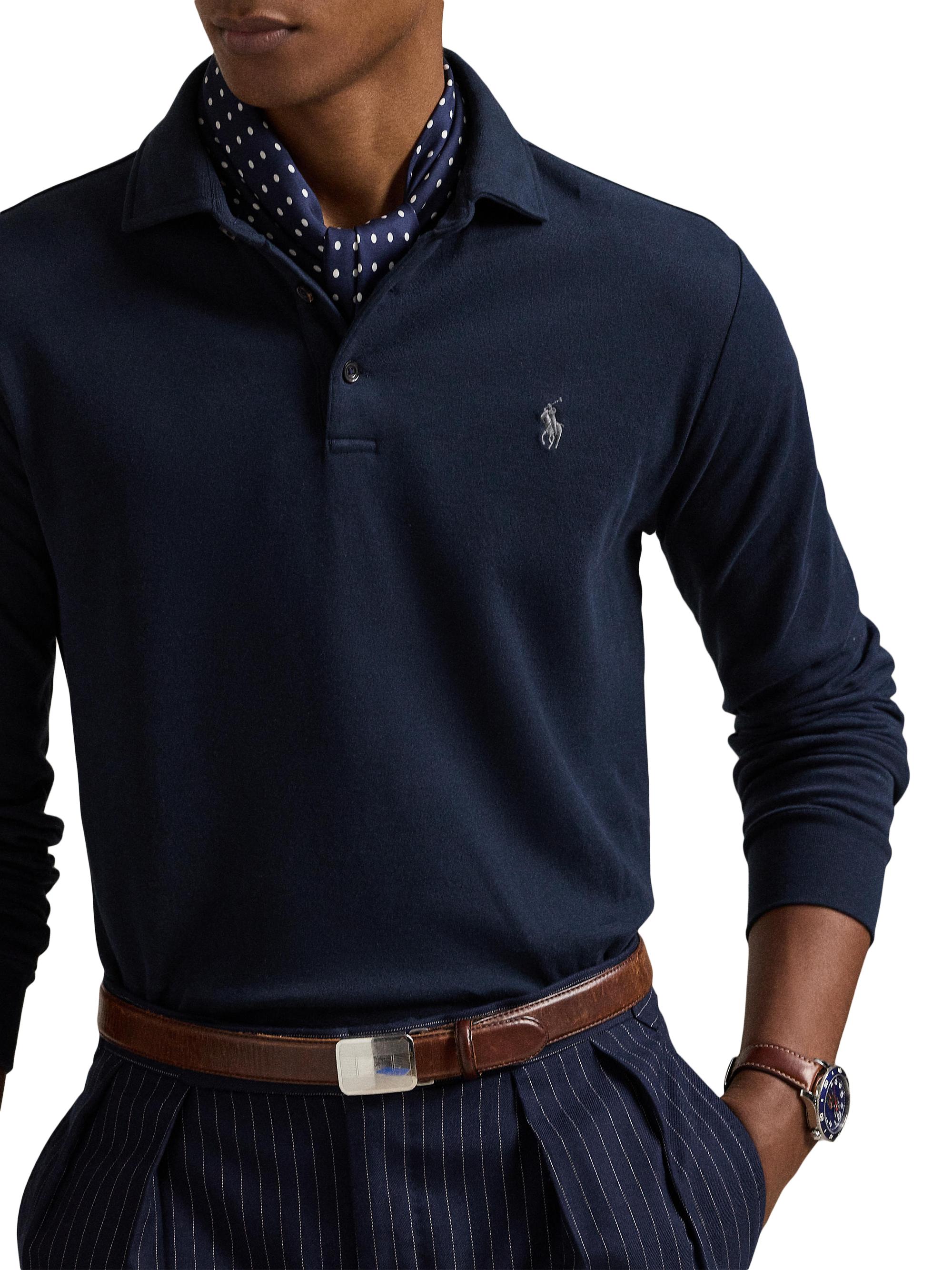 トップス Polo Ralph Lauren knit The Luxe Knit Polo Shirt