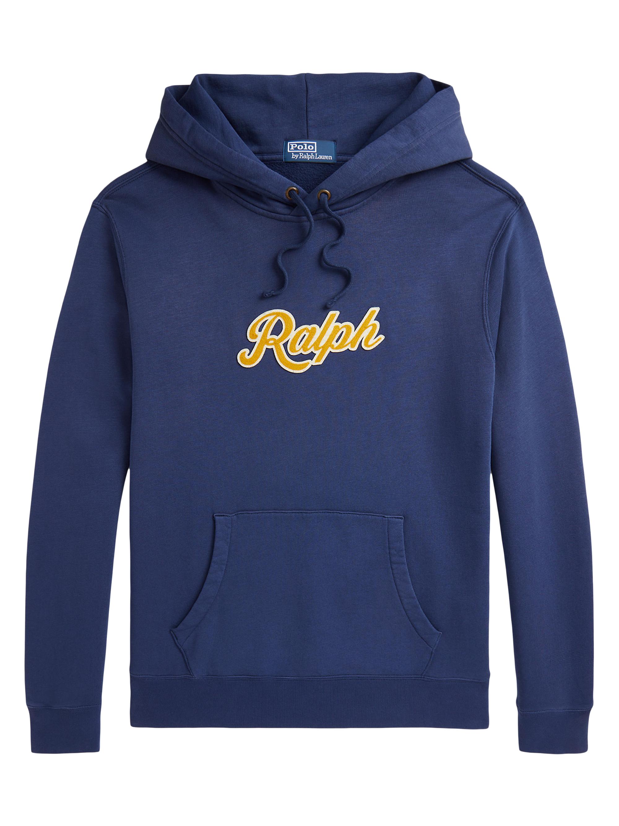 Polo Ralph Lauren Men's Vintage Fleece Logo Hoodie - Dark Cobalt