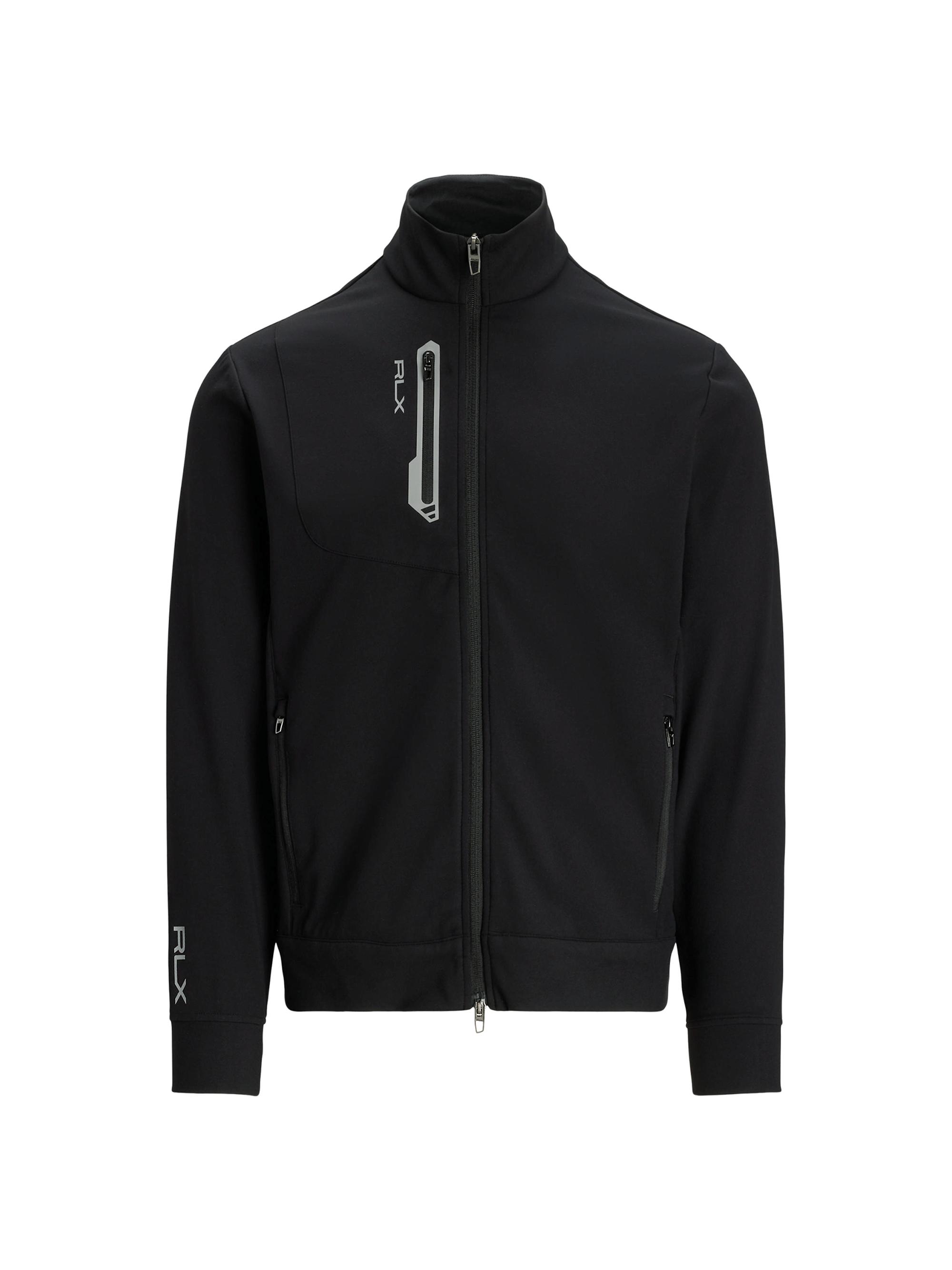 RLX Ralph Lauren Men's Warp Tech Jersey Jacket - Polo Black