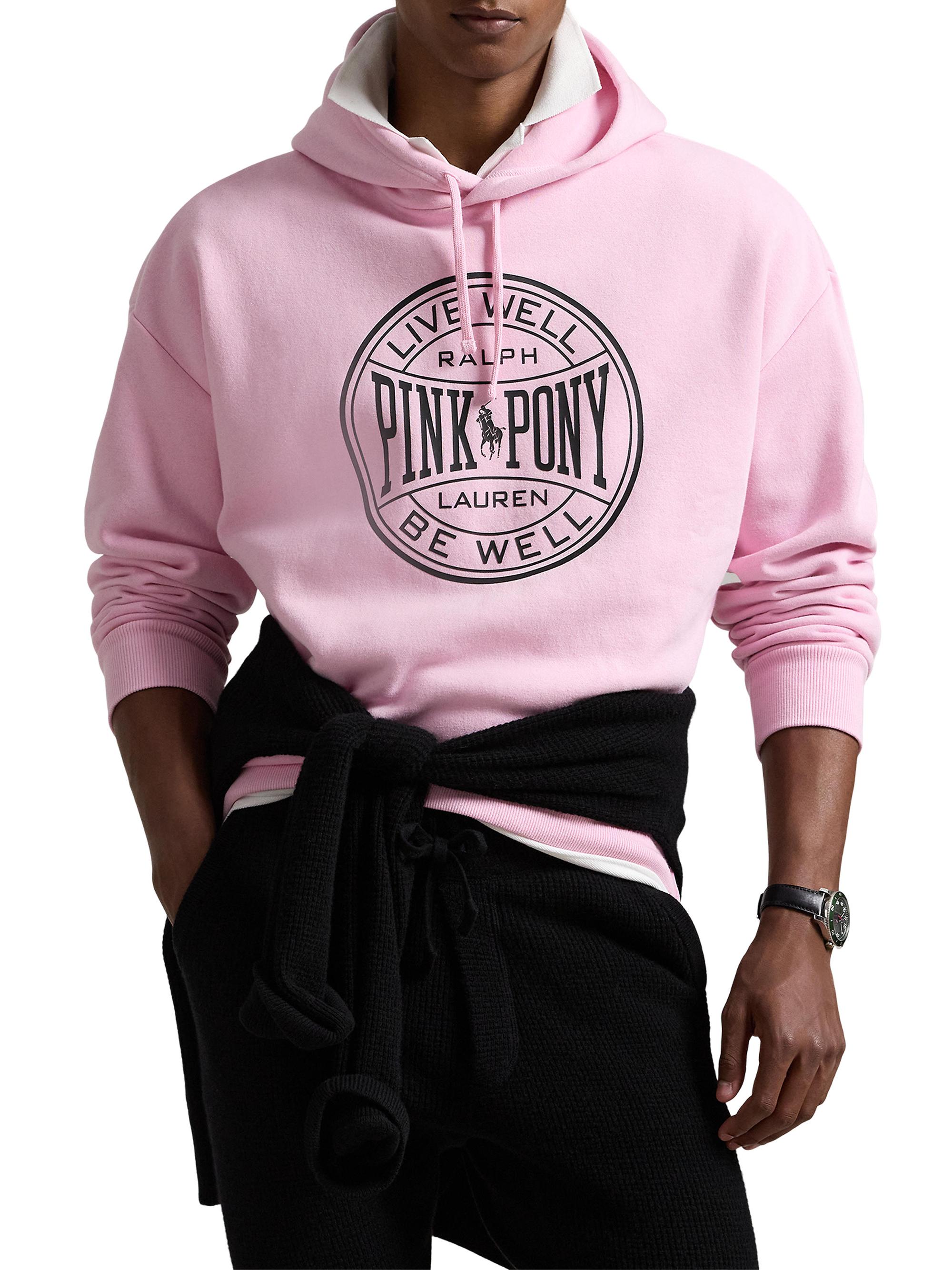 Polo Ralph Lauren Pink Pony Tech Fleece Hoodie | Saks Fifth Avenue