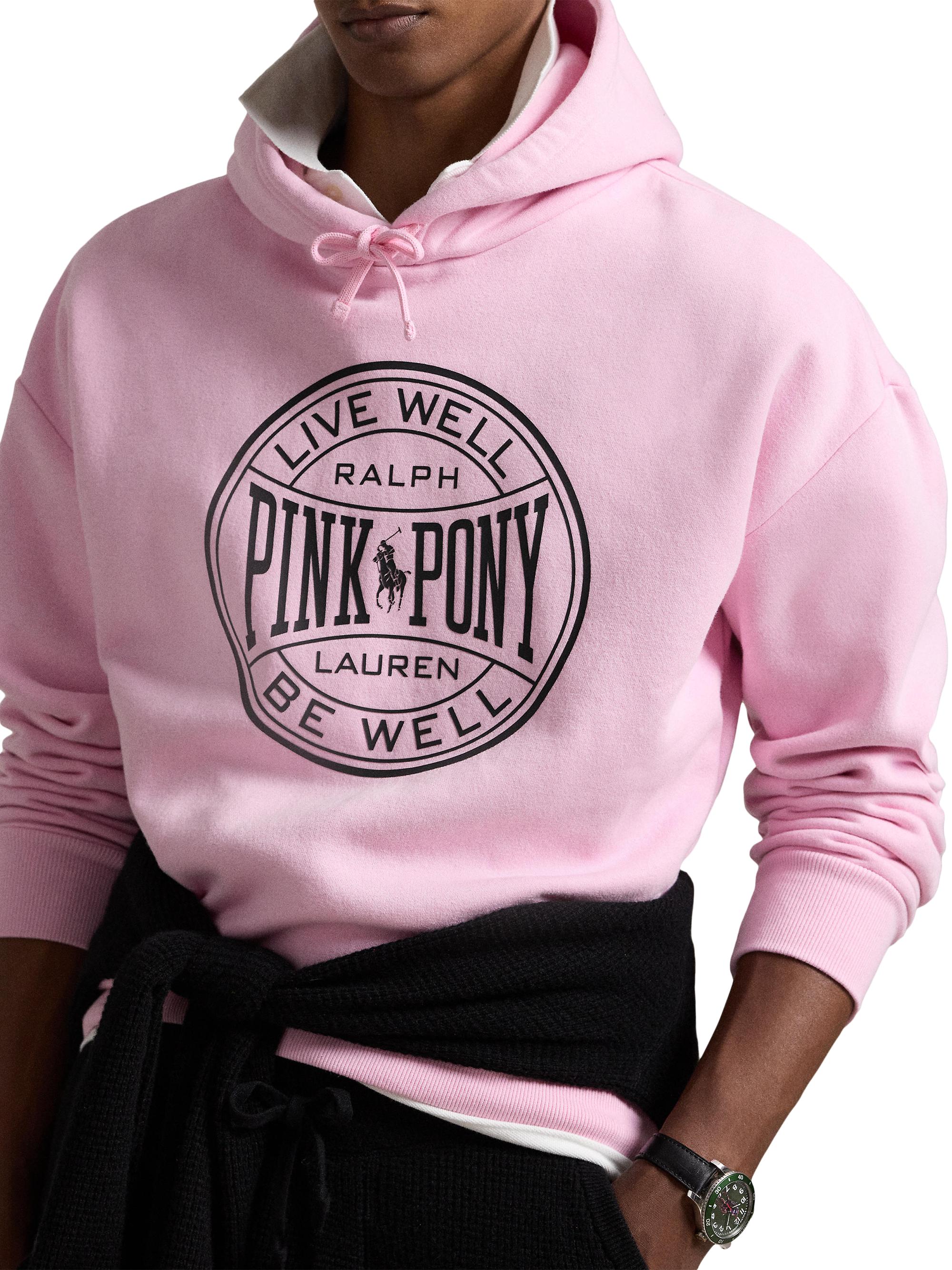 Polo Ralph Lauren Pink Pony Tech Fleece Hoodie | Saks Fifth Avenue