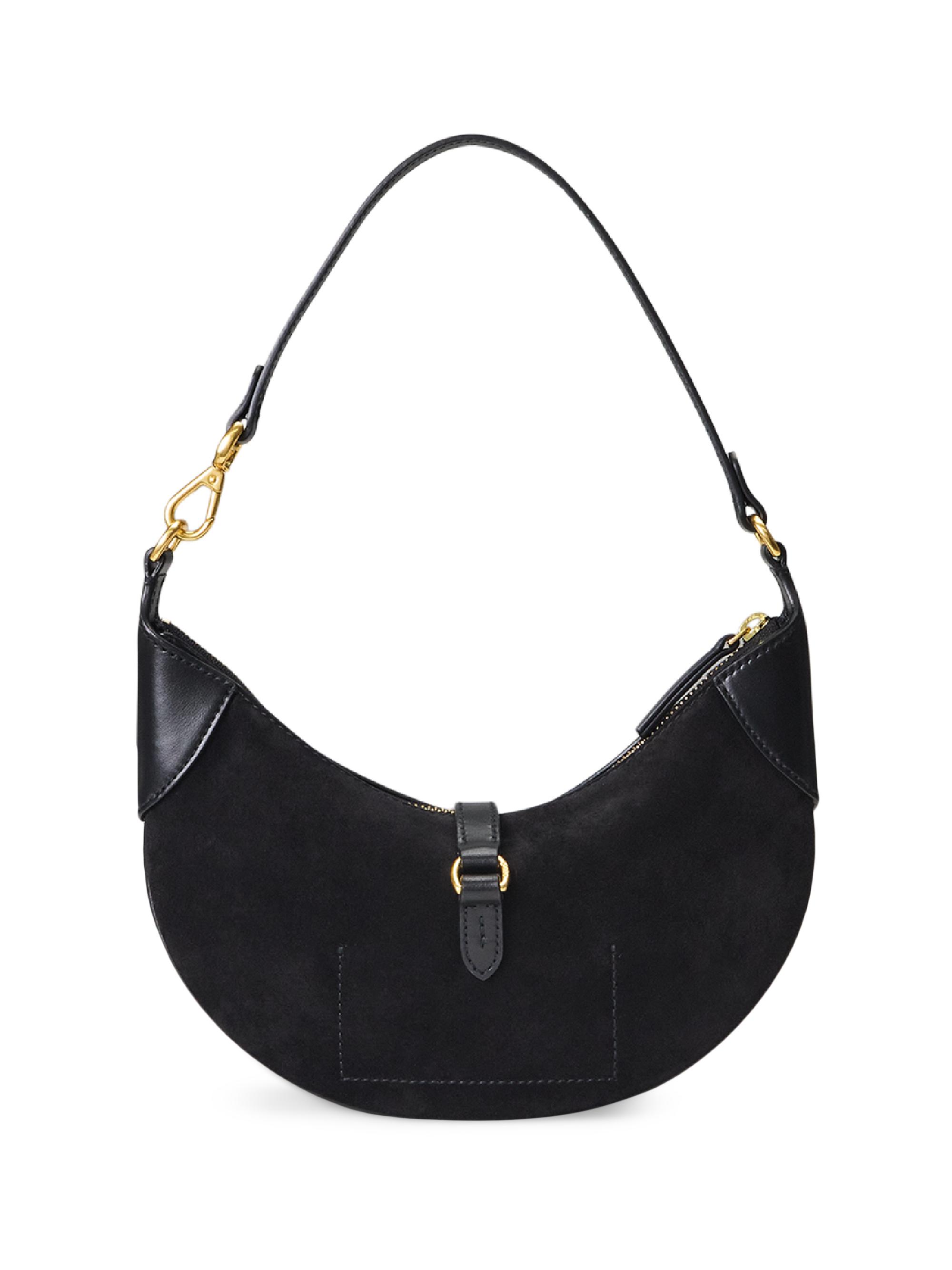 Polo Ralph Lauren Mini ID Suede & Leather Shoulder Bag | Saks