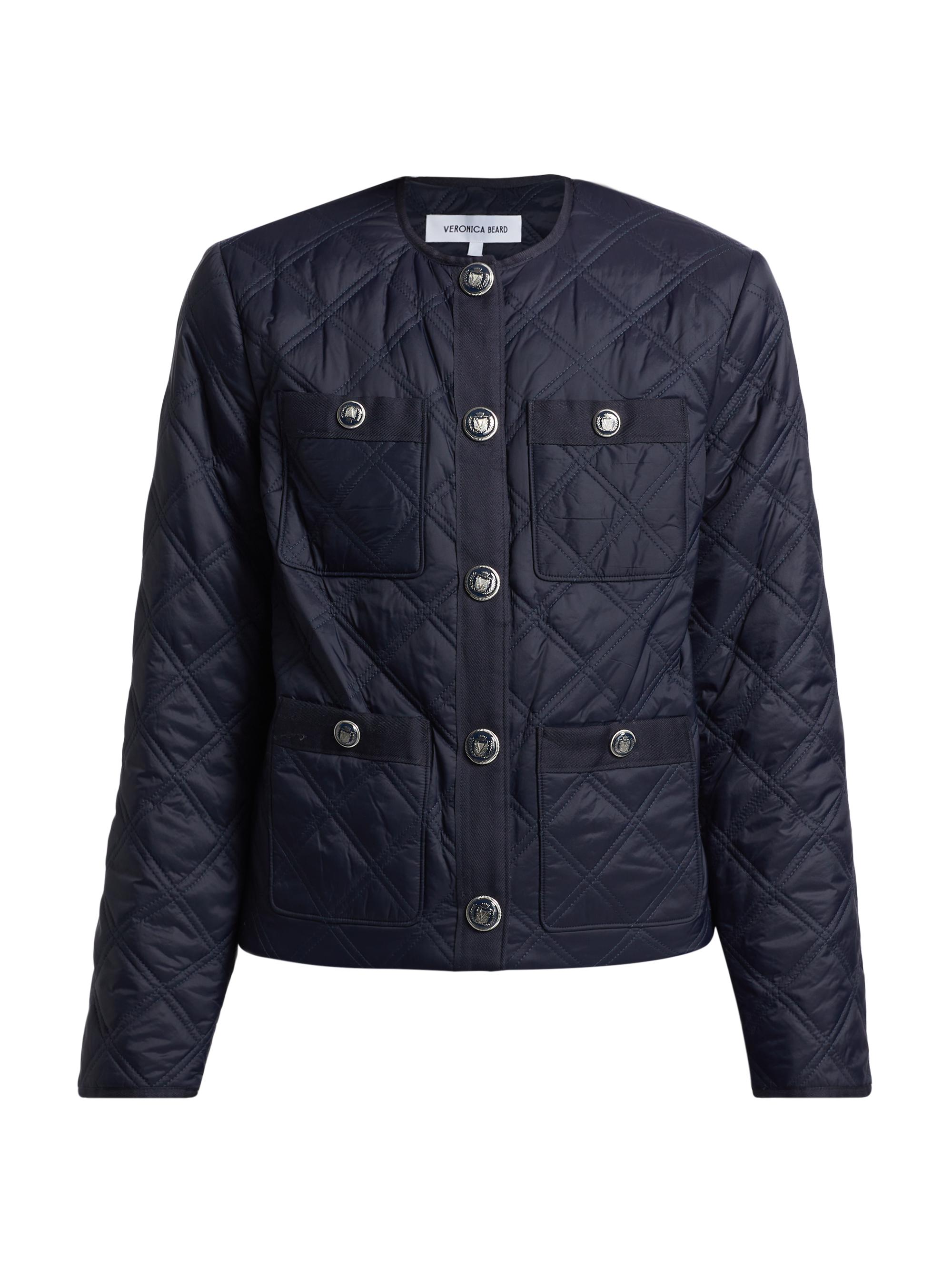 Veronica Beard Women's Shalia Quilted Jacket - Navy