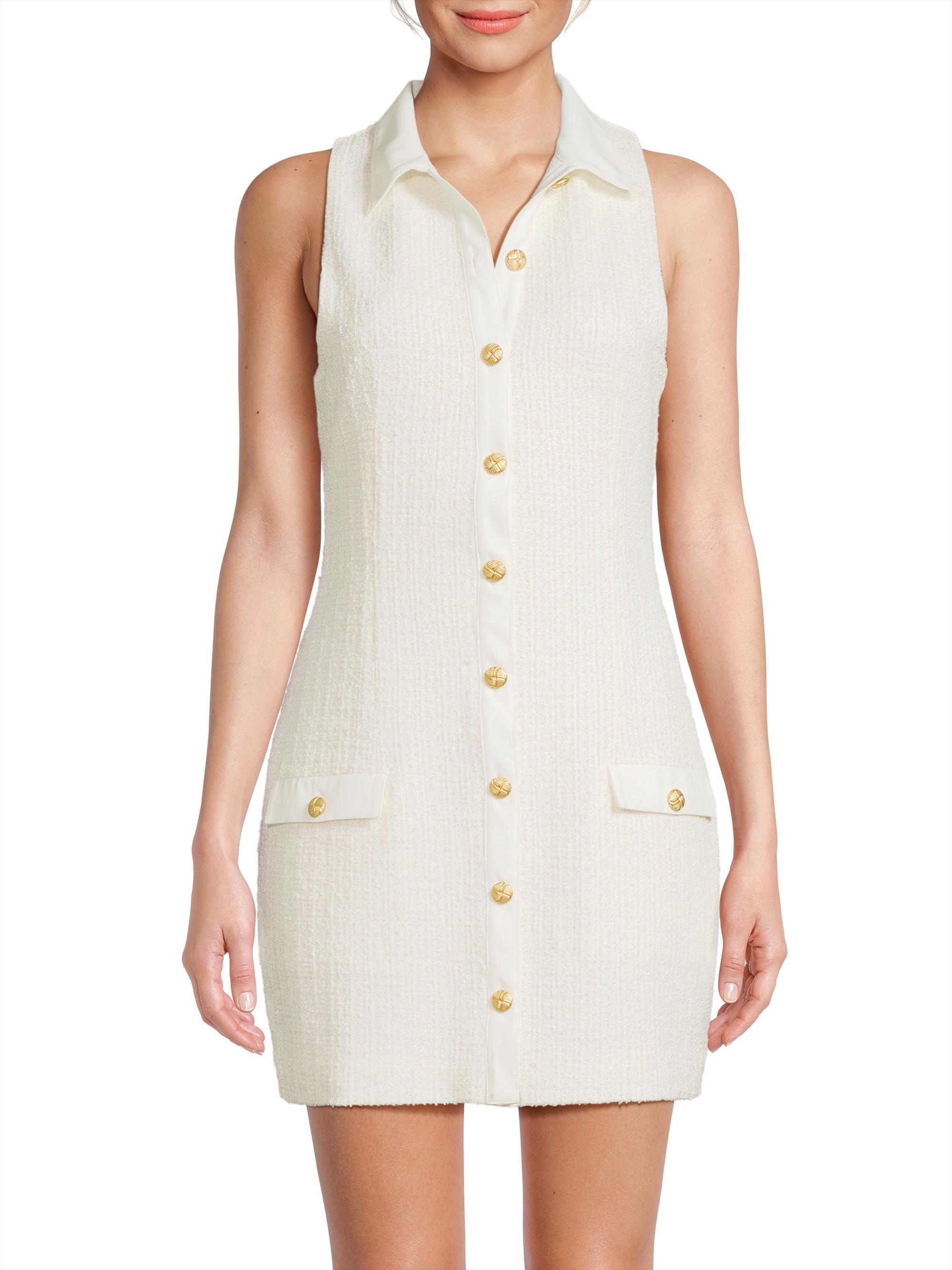 beach riot eleanor tweed mini dress Beach Riot - Eleanor Tweed Dress  On Sale Now with Up to 73% Off