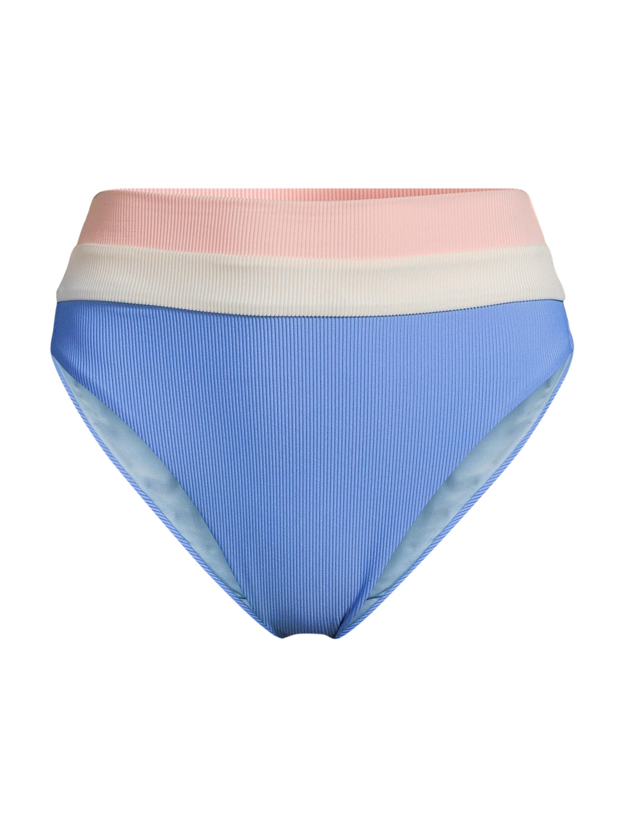 Beach Riot Women's Heidi Colorblocked Bikini Bottom - Alps Colorblock