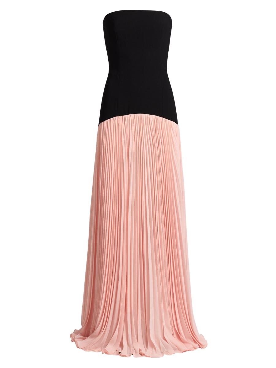 As It May Women's Josette Strapless Two-tone Gown