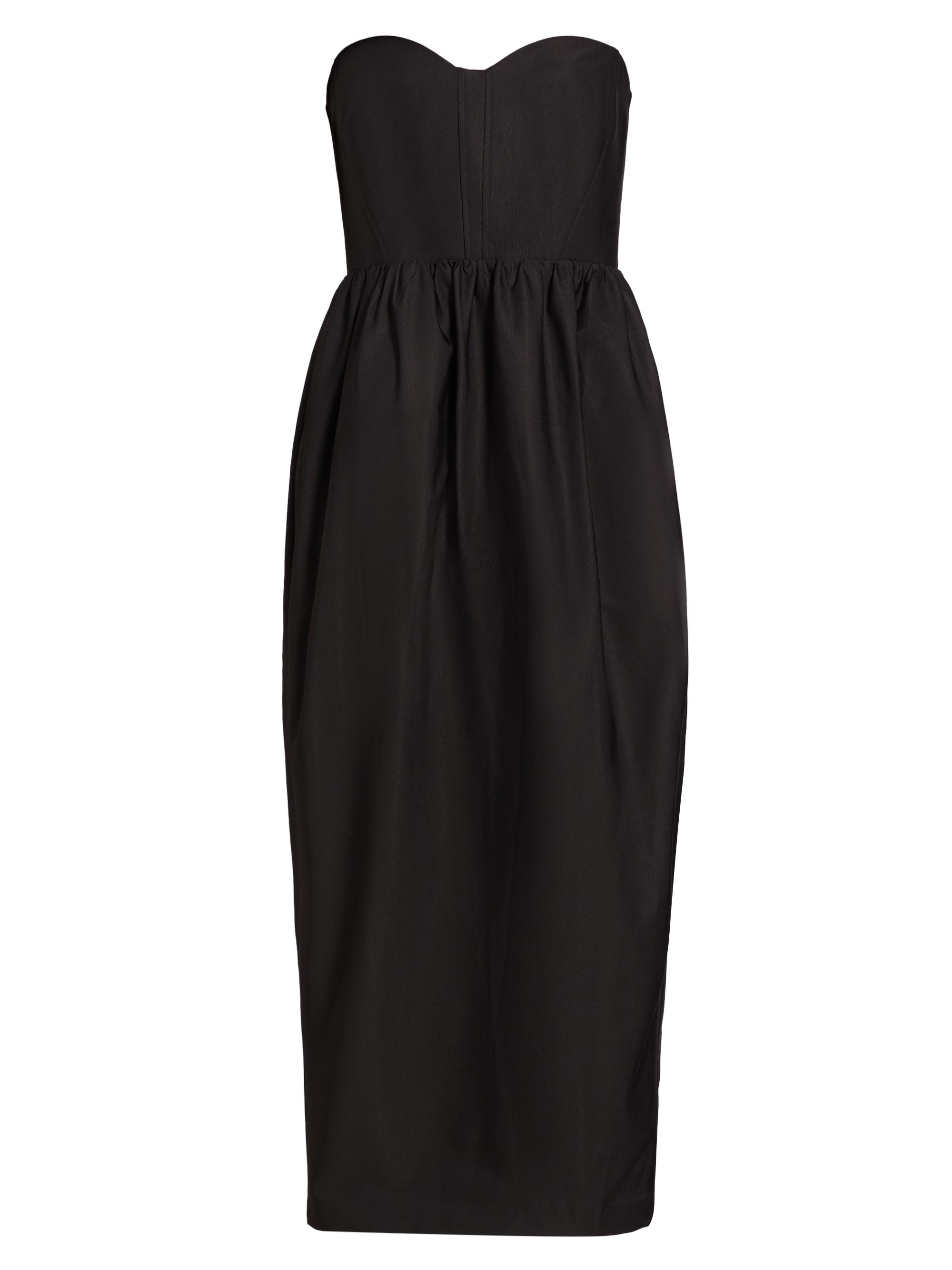 As It May Women's Denise Strapless Midi-Dress - Black