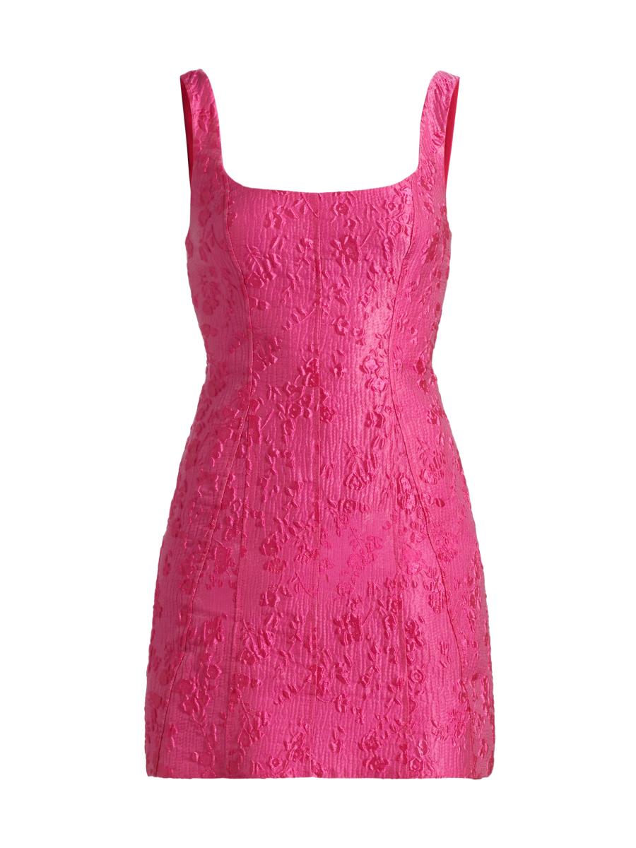 As It May Women's Annette Jacquard Minidress In Pink