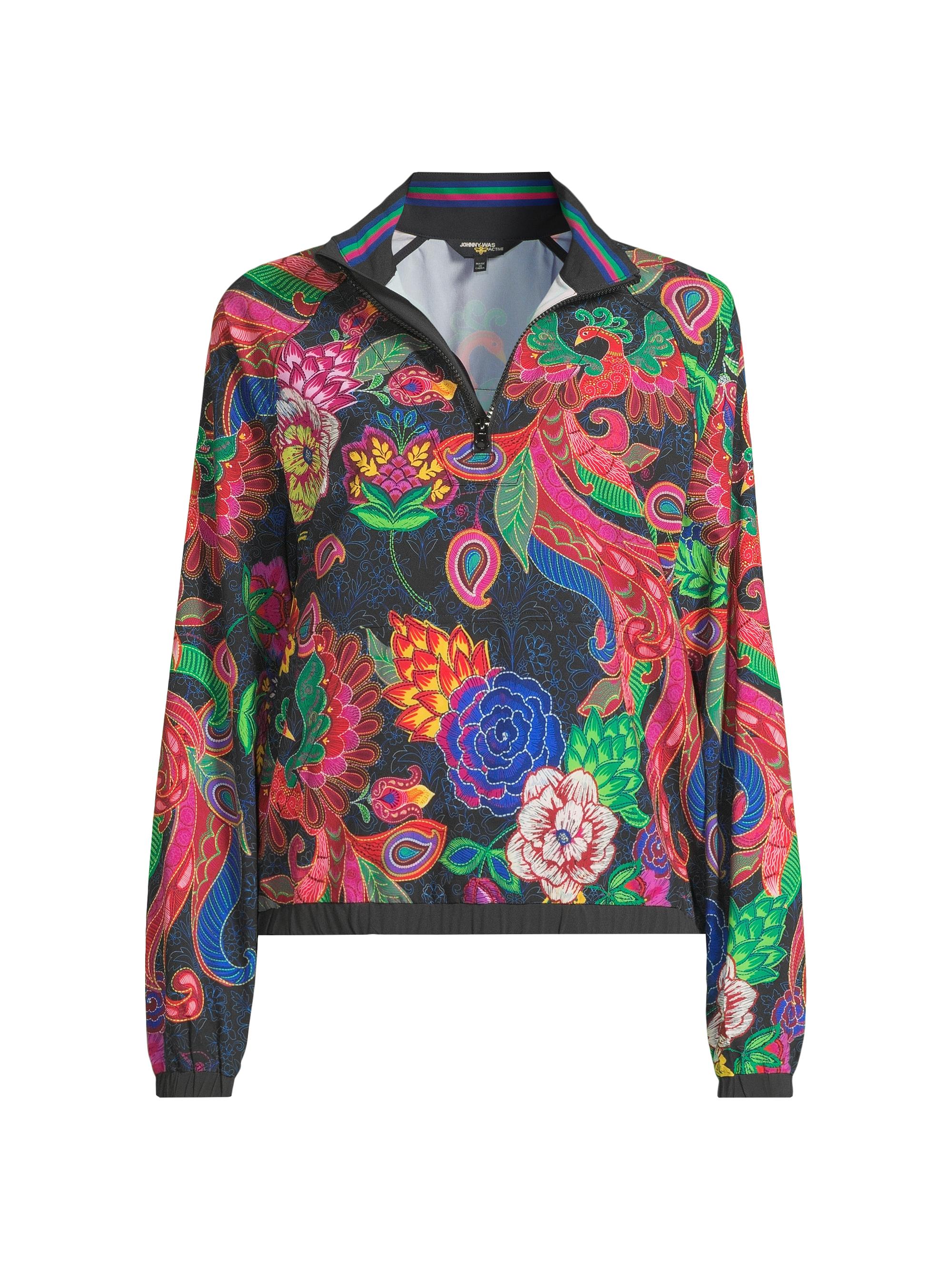 Johnny Was Women's Bee Active Pullover Jacket