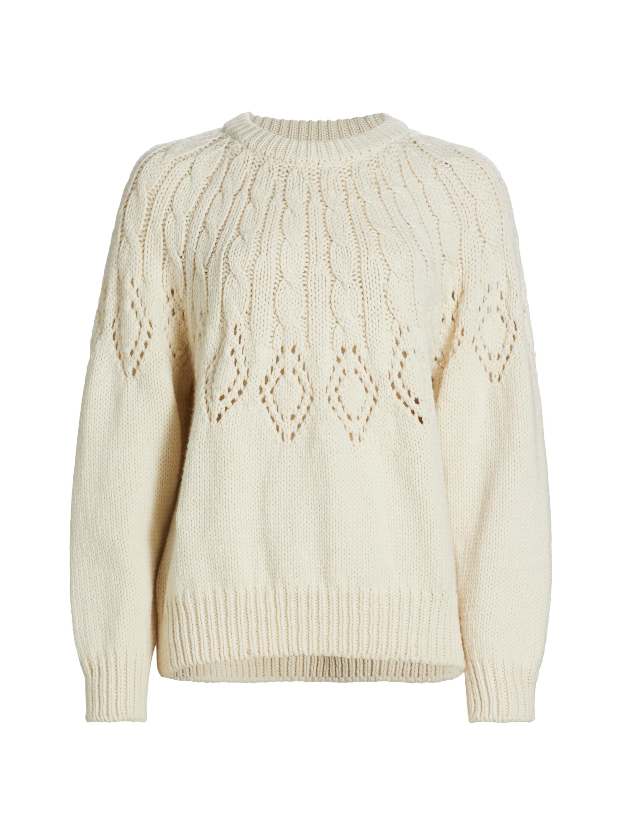 A.L.C. Montie Merino Wool Crewneck Sweater | Saks Fifth Avenue