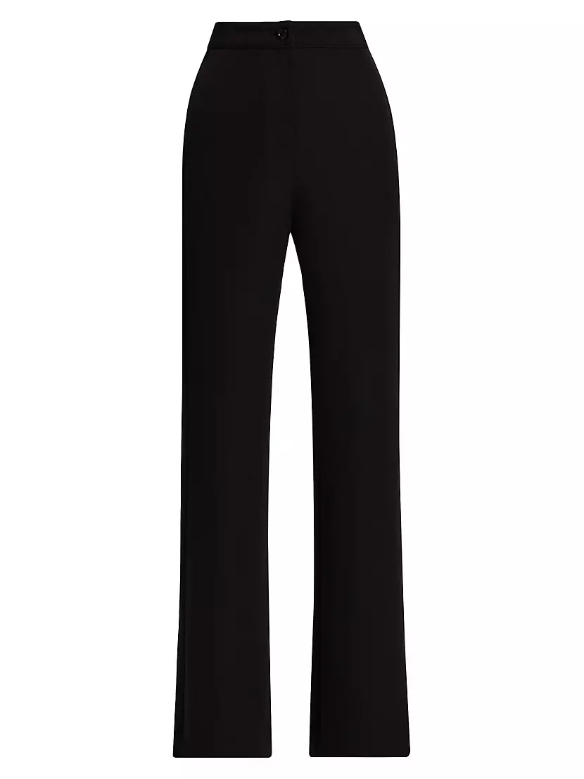 Shop Toccin Valentina Striped Wide-Leg Pants | Saks Fifth Avenue Shop Toccin Valentina Striped Wide-Leg Pants | Saks Fifth Avenue