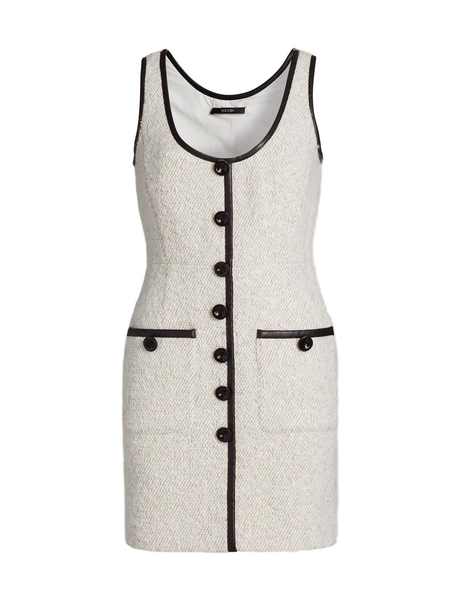 Toccin Women's Zola Tweed Sleeveless Minidress