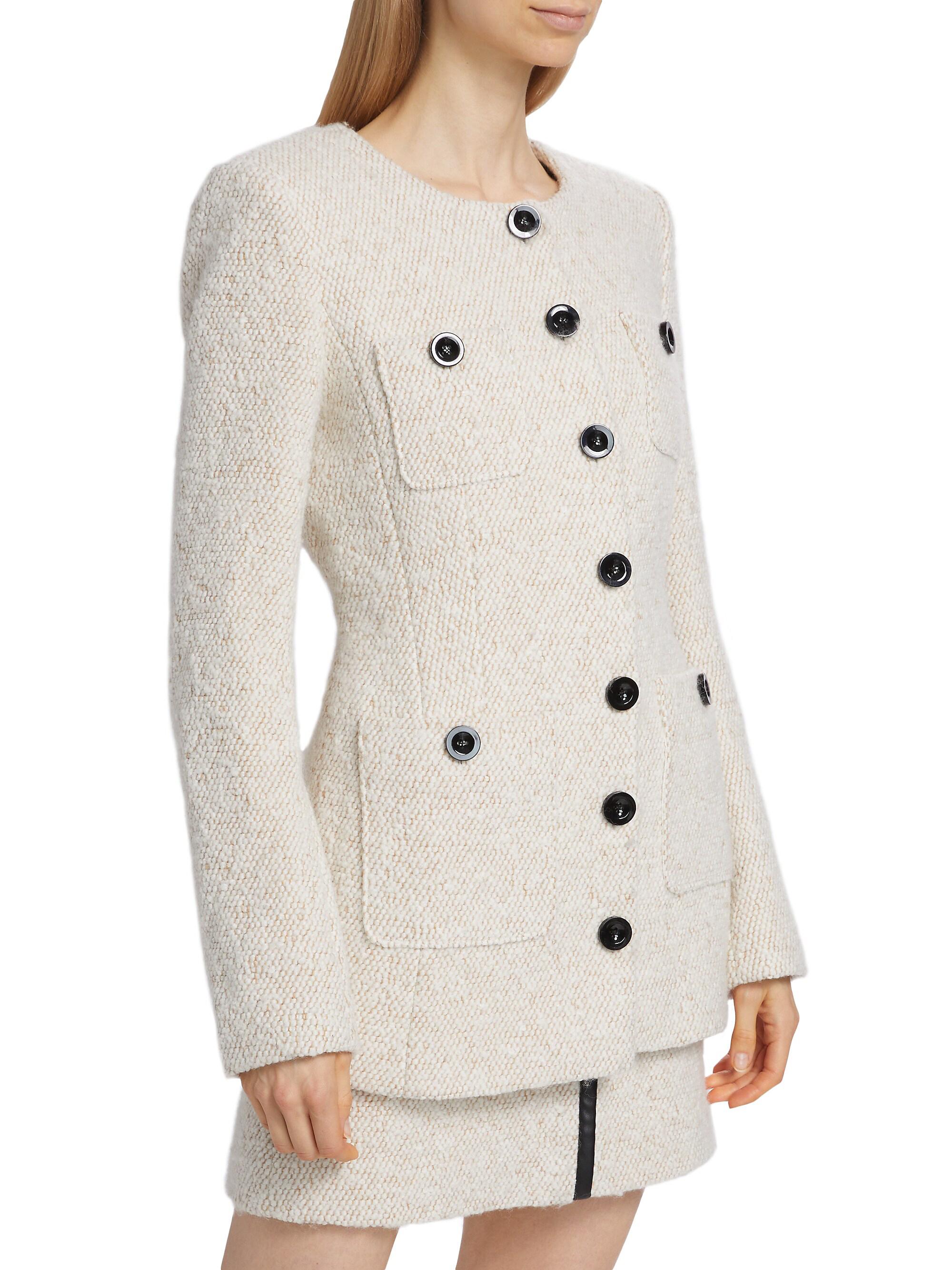 Toccin Lea Tweed Single-Breasted Jacket | Saks Fifth Avenue