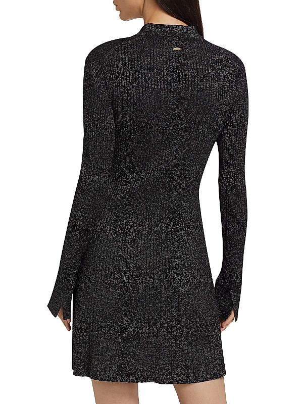 Shop Toccin Hilary Lurex Rib-Knit Minidress | Saks Fifth Avenue Shop Toccin Hilary Lurex Rib-Knit Minidress | Saks Fifth Avenue