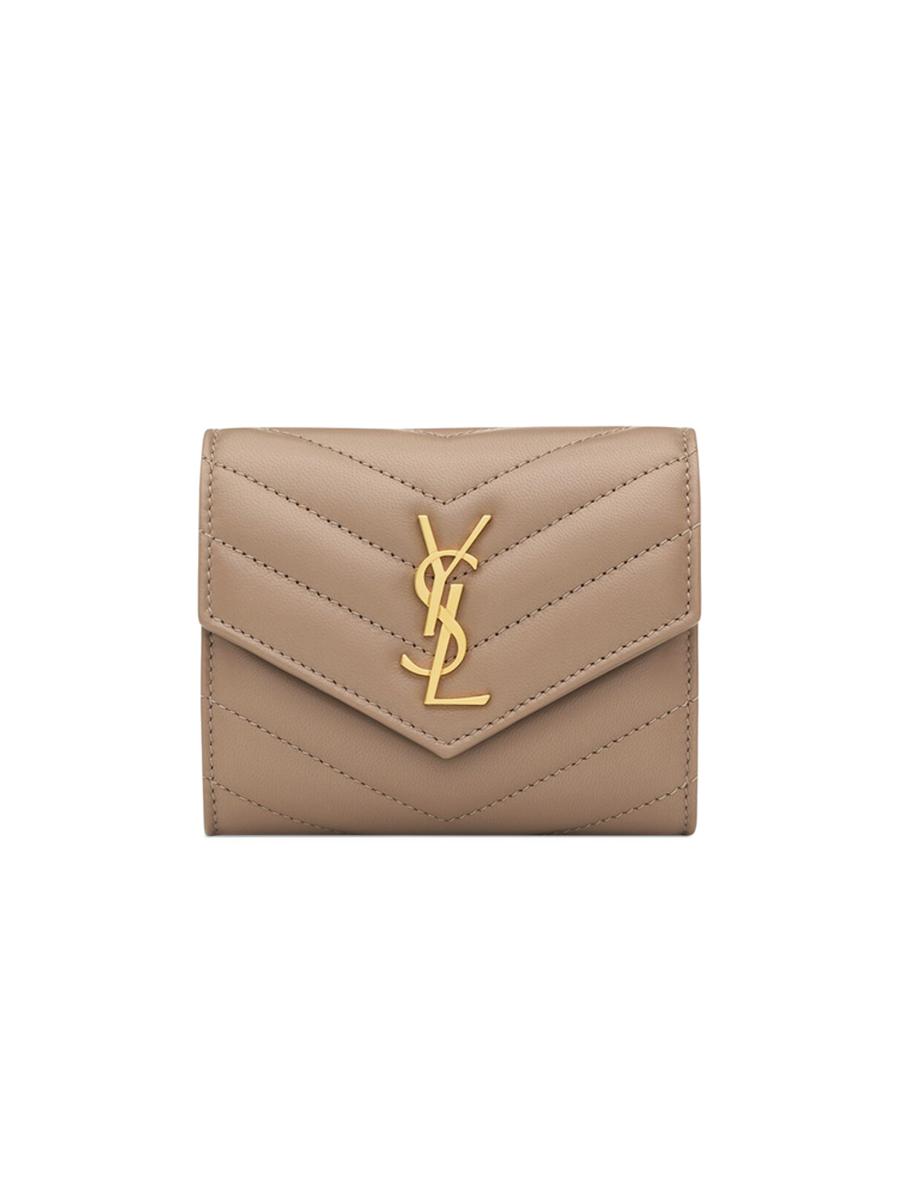 【SAINT LAURENT】cassandre matelasse card case 二つ折財布 SAINT LAURENT Cassandre Matelassé Card Case | Bloomingdale's
