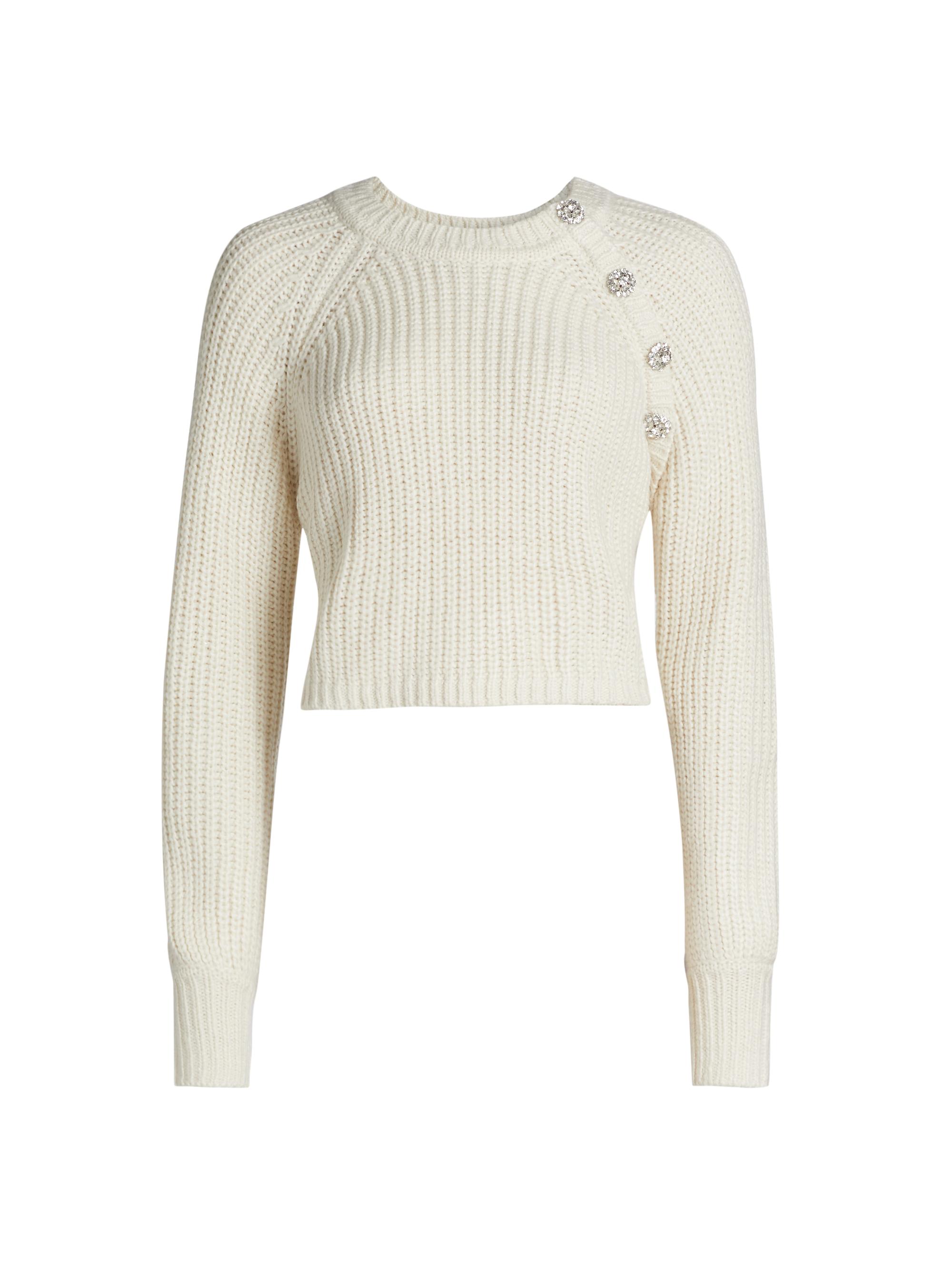 Cinq à Sept Keren Embellished Sweater | Saks Fifth Avenue