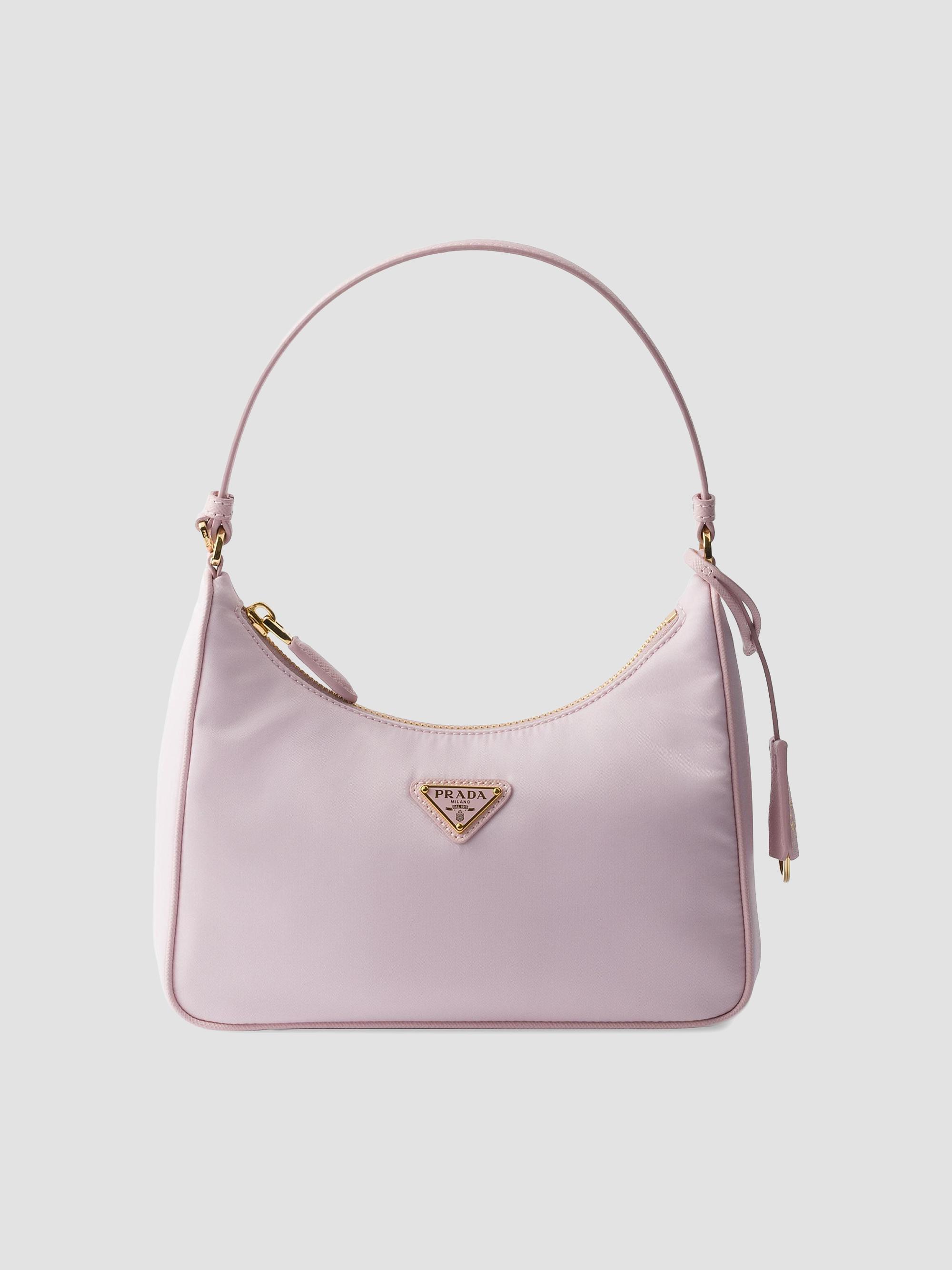 Prada Women's Re-Edition 2005 Re-Nylon Mini Shoulder Bag - Pink | Thumbnail 7