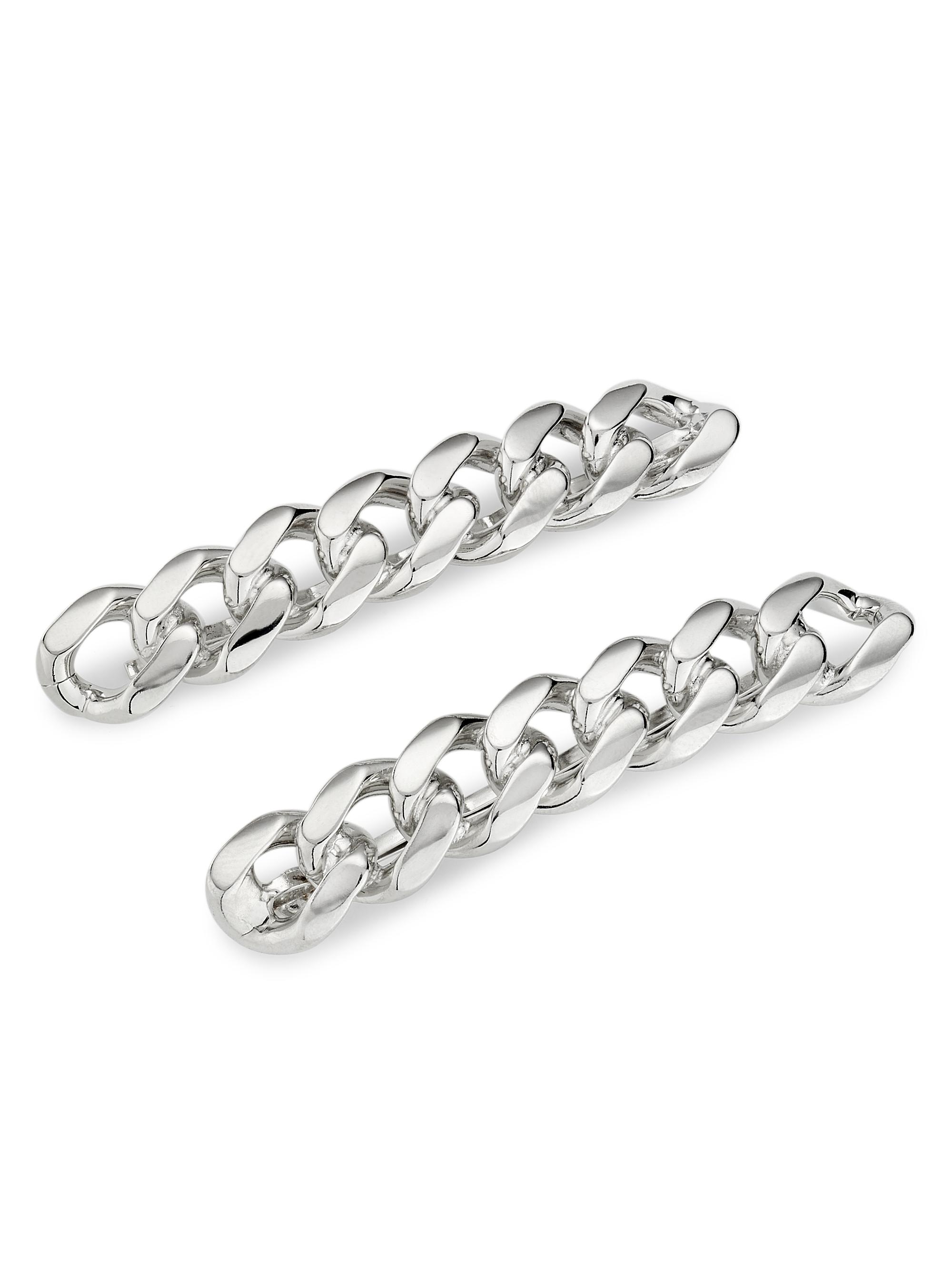 Jennifer Behr Women's Maillon Chain Bobby Pin Set - Silver
