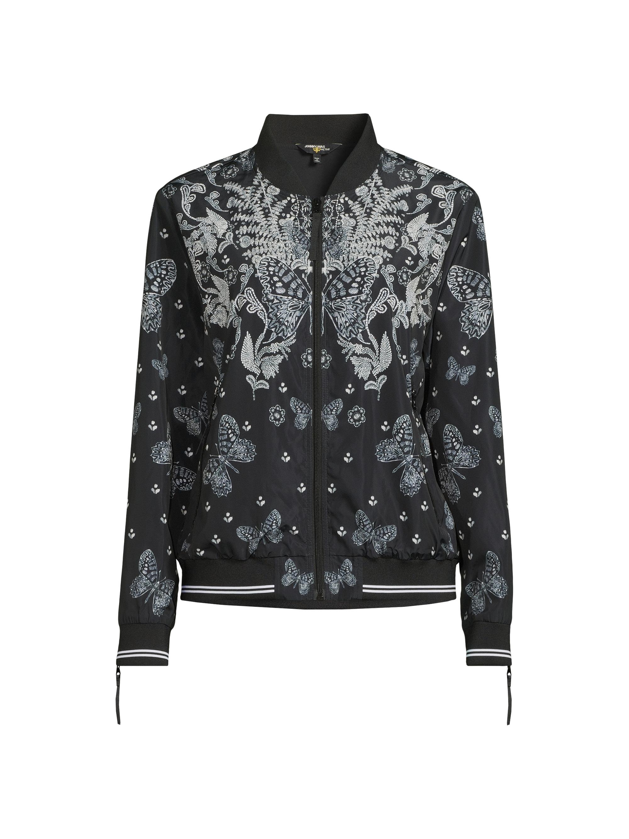 Johnny Was Bee Active Butterfly Bomber Jacket | Saks Fifth Avenue