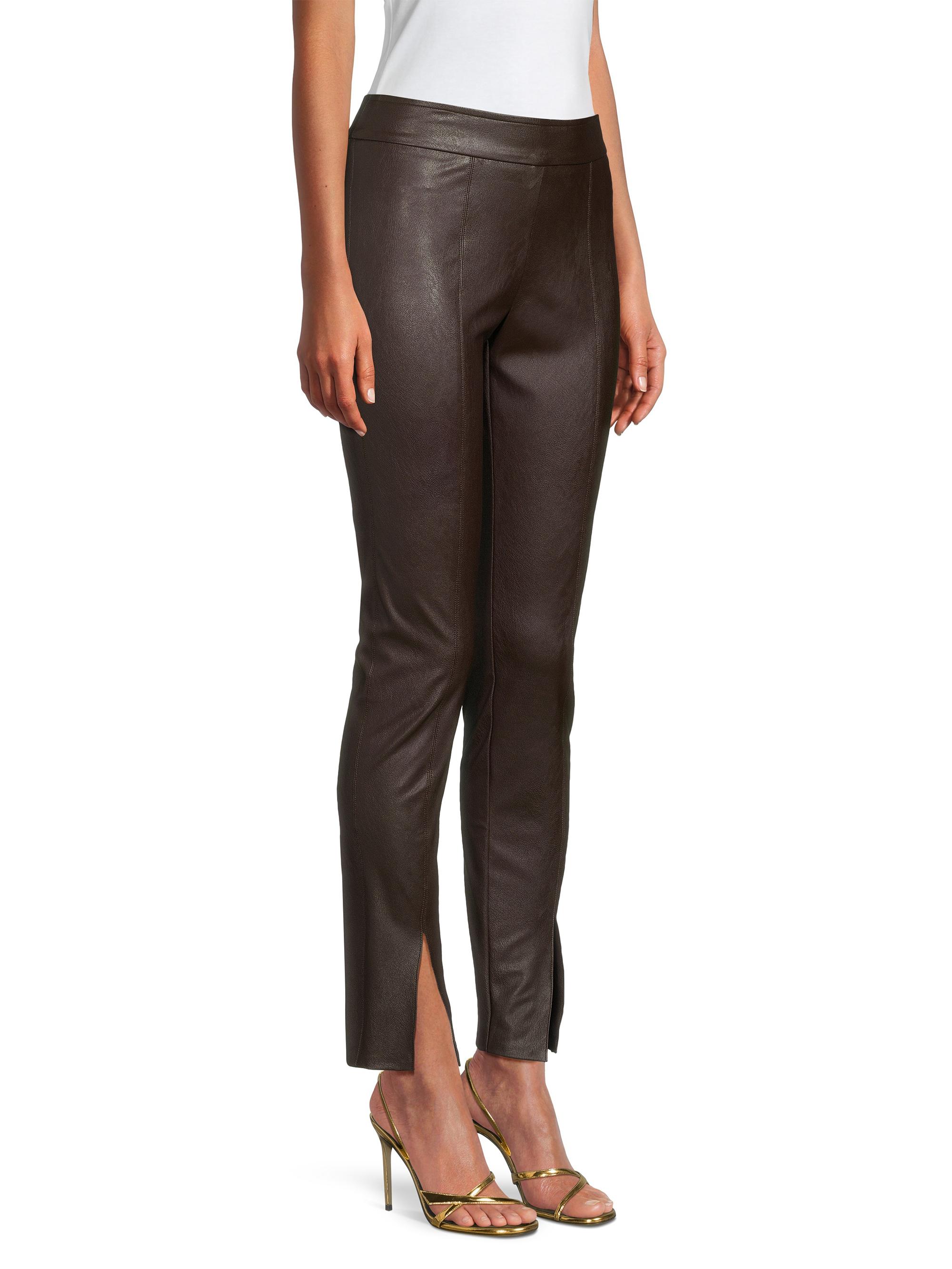 Avenue Montaigne Faux-Leather Skinny Pants | Saks Fifth Avenue