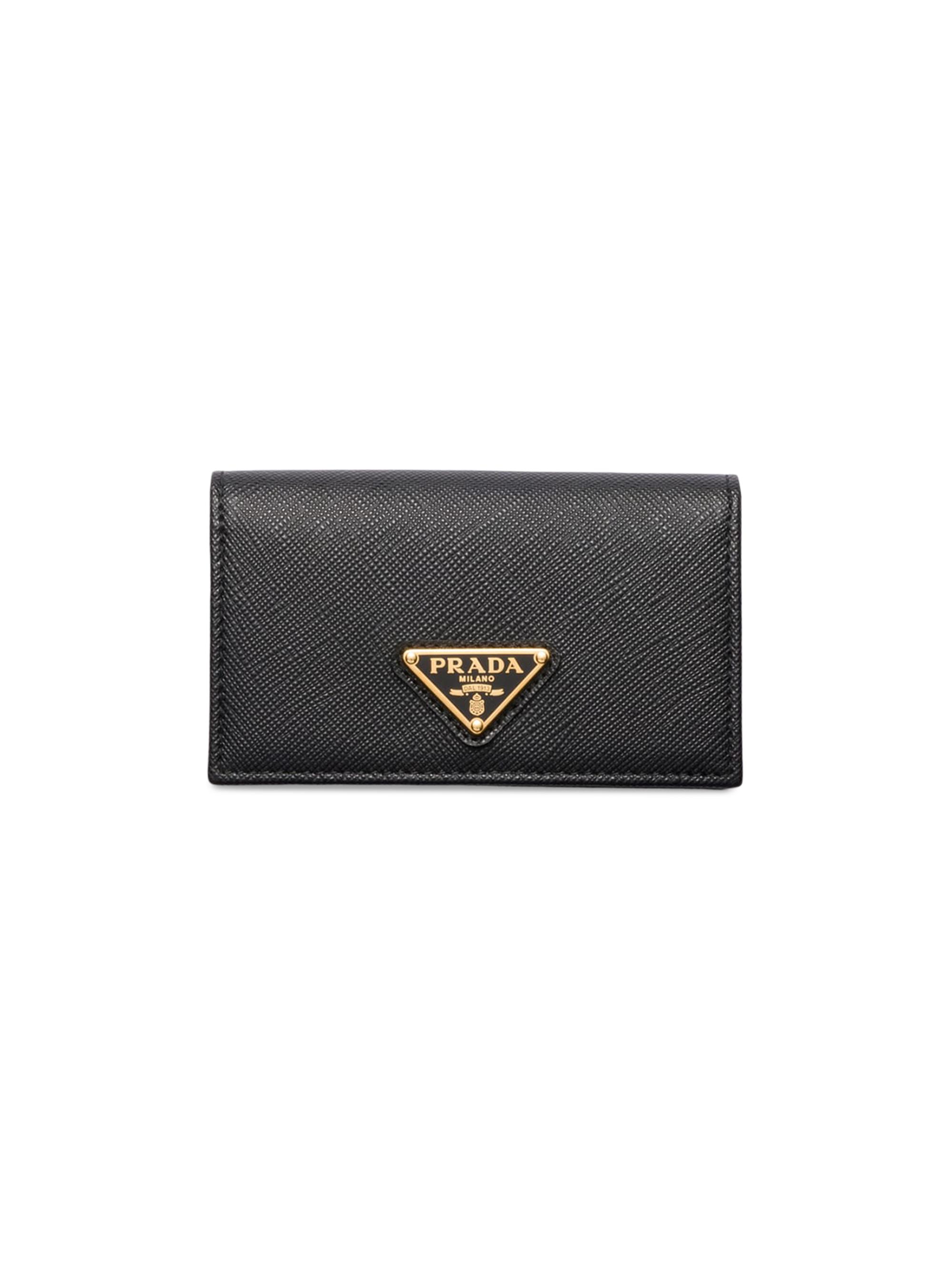 Prada Saffiano Keychain Card Case | Saks Fifth Avenue