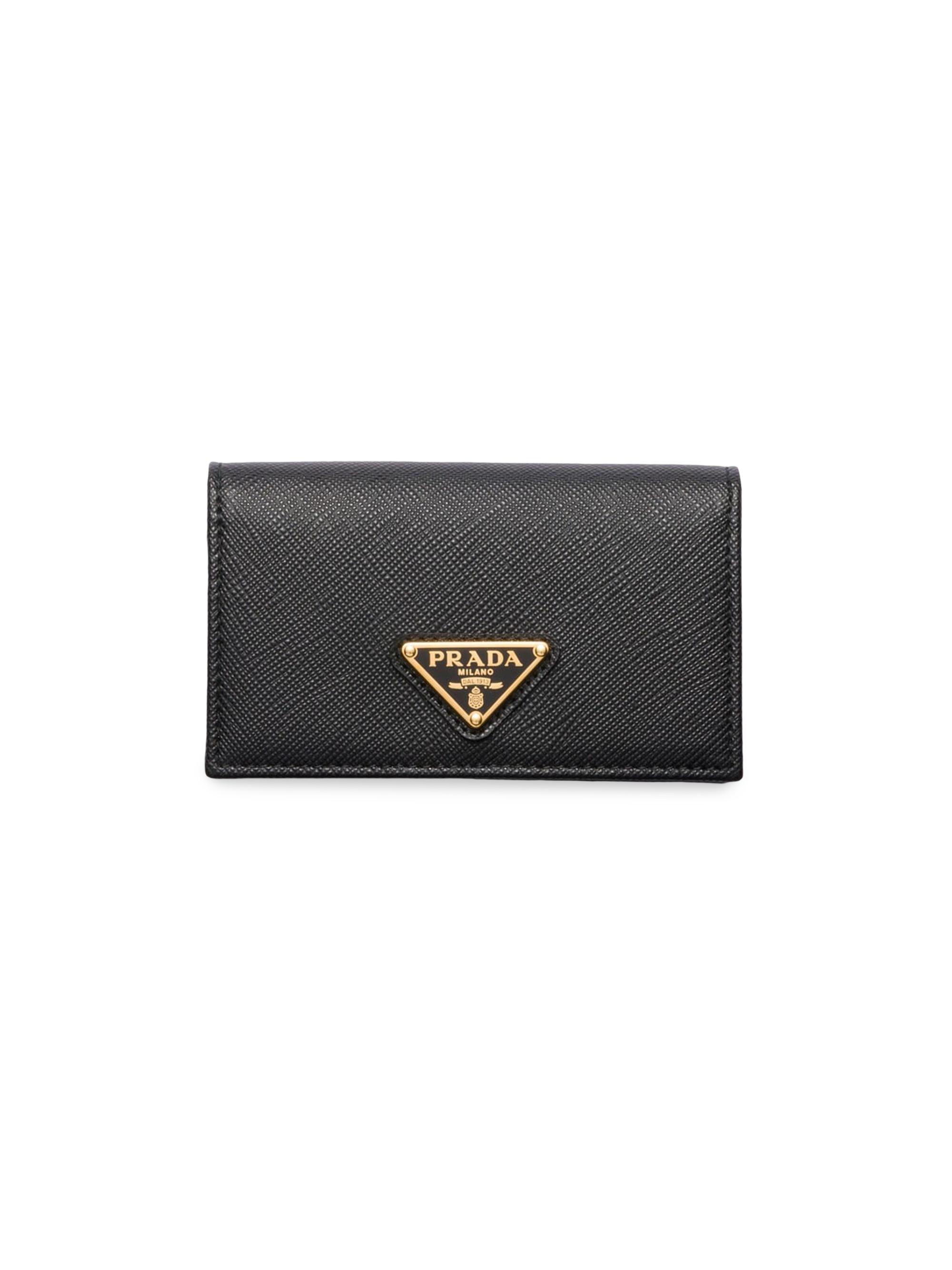 Prada Small Saffiano Leather Wallet | Saks Fifth Avenue