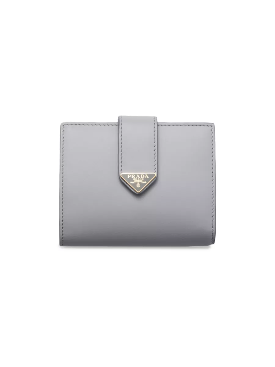 Shop Prada Small Leather Wallet | Saks Fifth Avenue