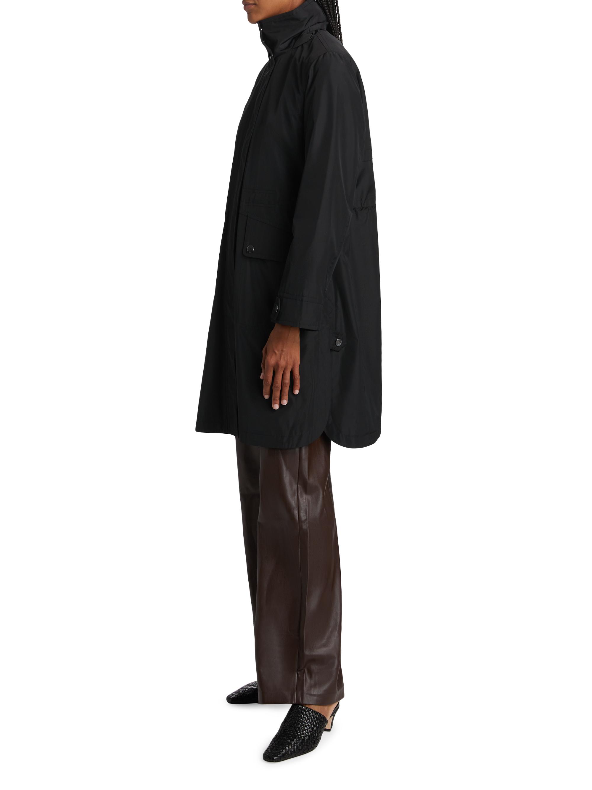 Mercer Collective Heather Stand Collar Raincoat | Saks Fifth Avenue