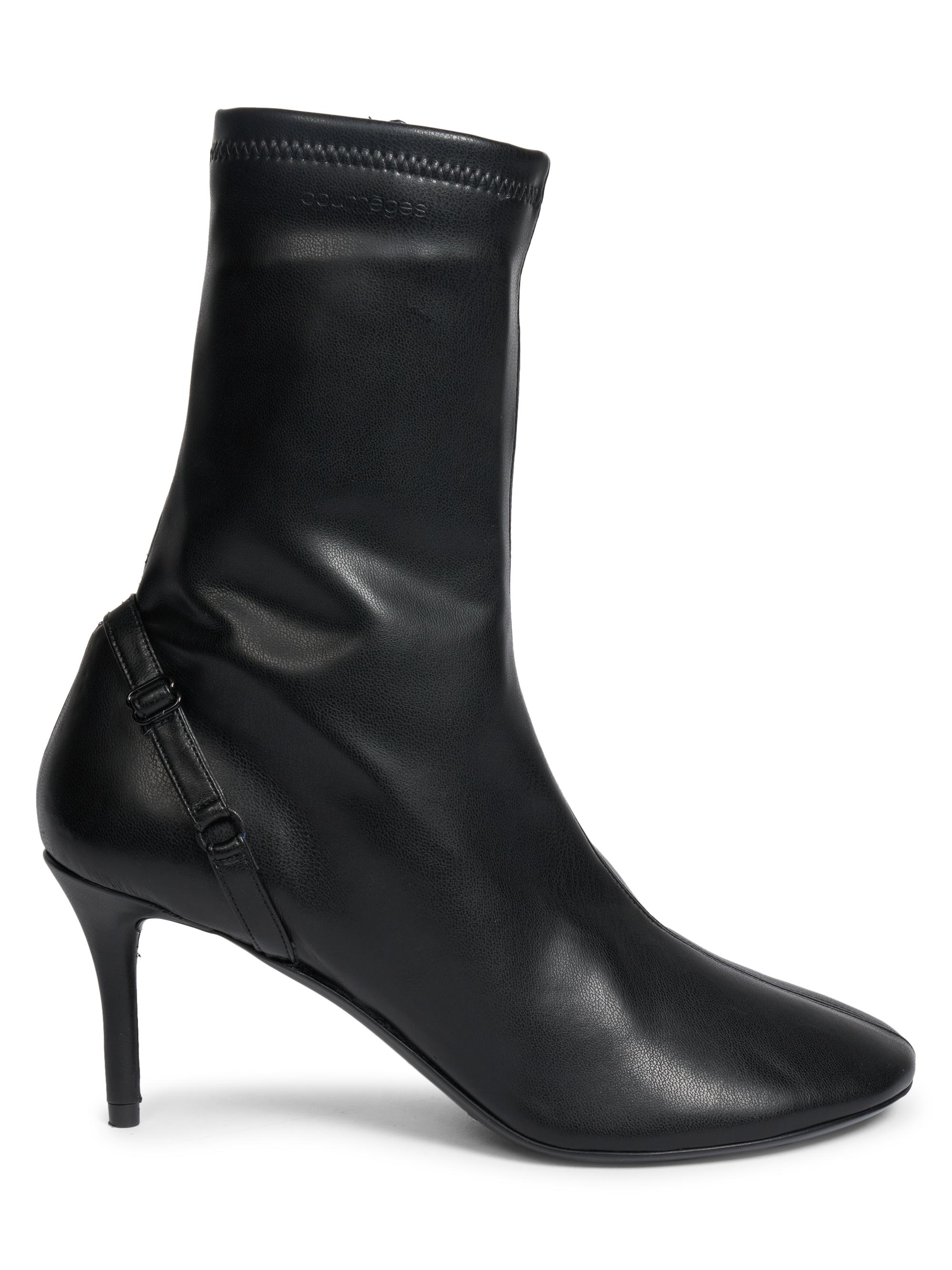 靴 perfume closet / PERFUME SHORT BOOTS Amore Bootie 95 BLACK Aquazzura@ Official