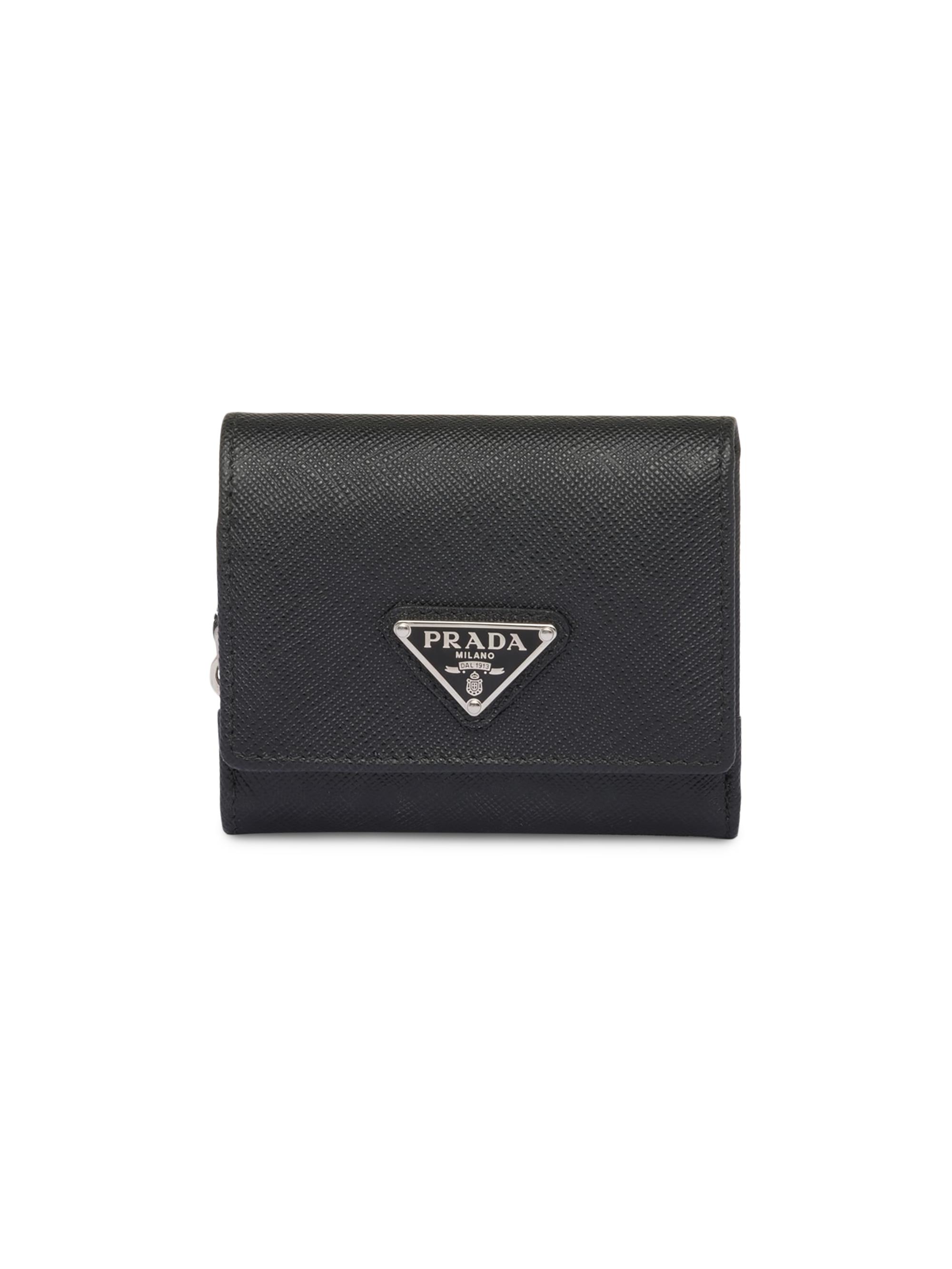Prada Small Leather Wallet | Saks Fifth Avenue