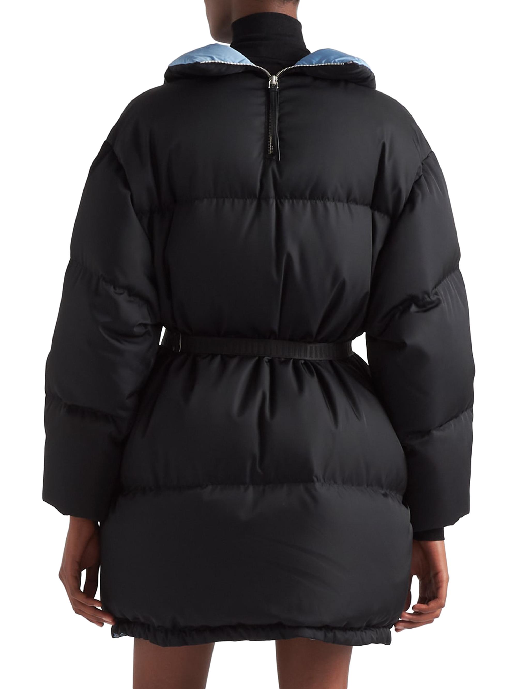 ゴ*ン様 PRADA black nylon half coat archive Prada Half-zip