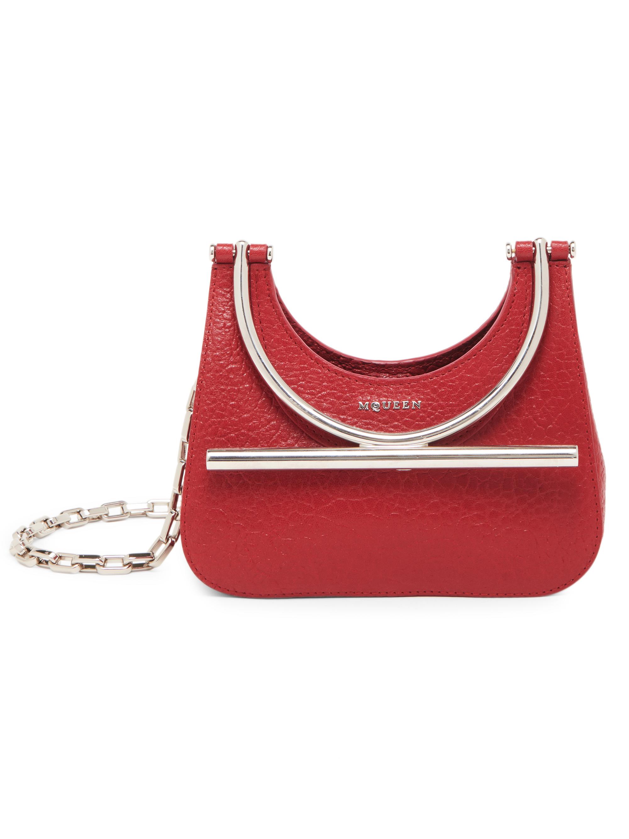 McQueen Mini T-Bar Top Handle Bag | Saks Fifth Avenue