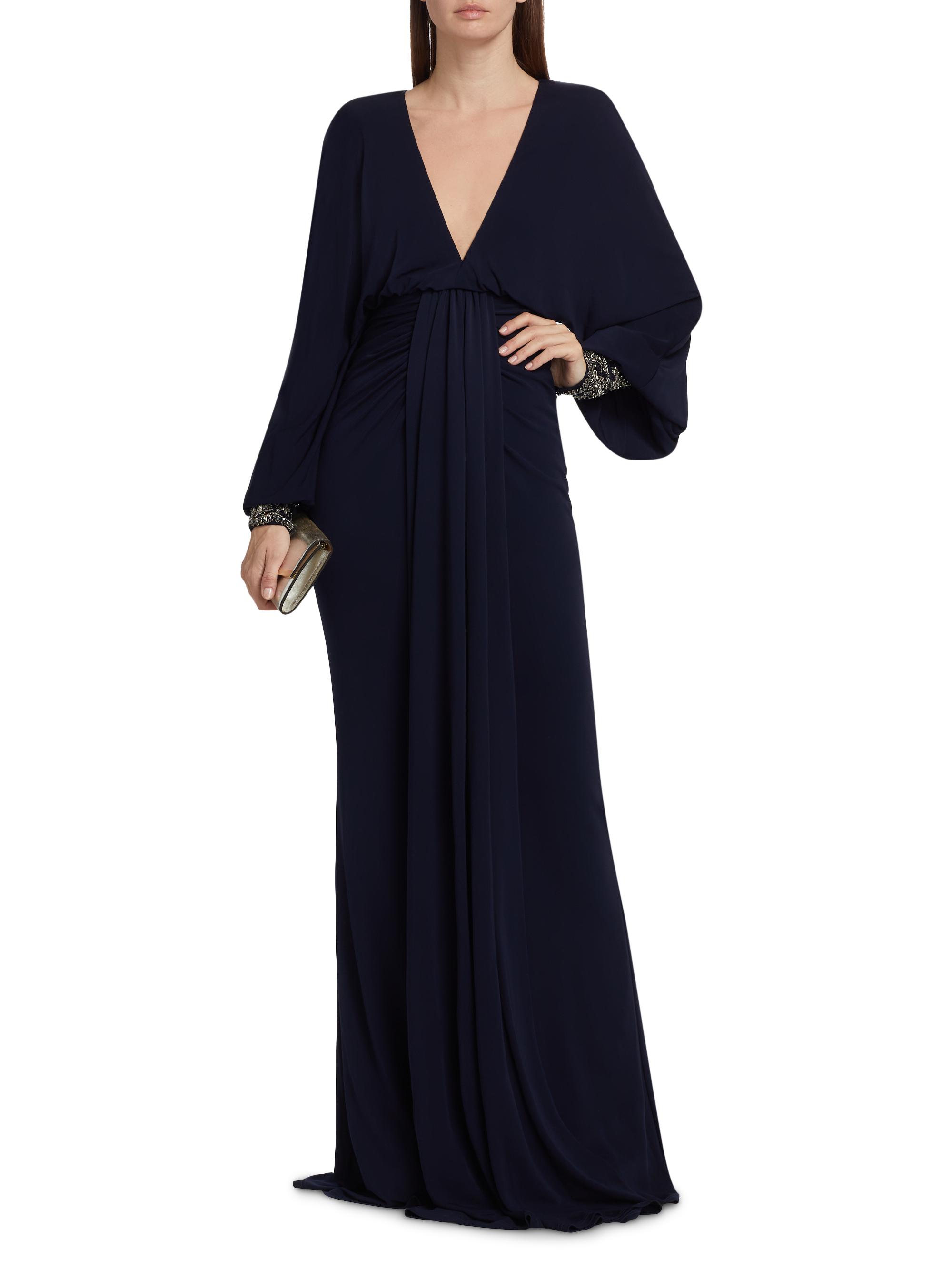 green emerald velvet dress Badgley Mischka SC4326 Navy 8 Sale  The Dress Outlet