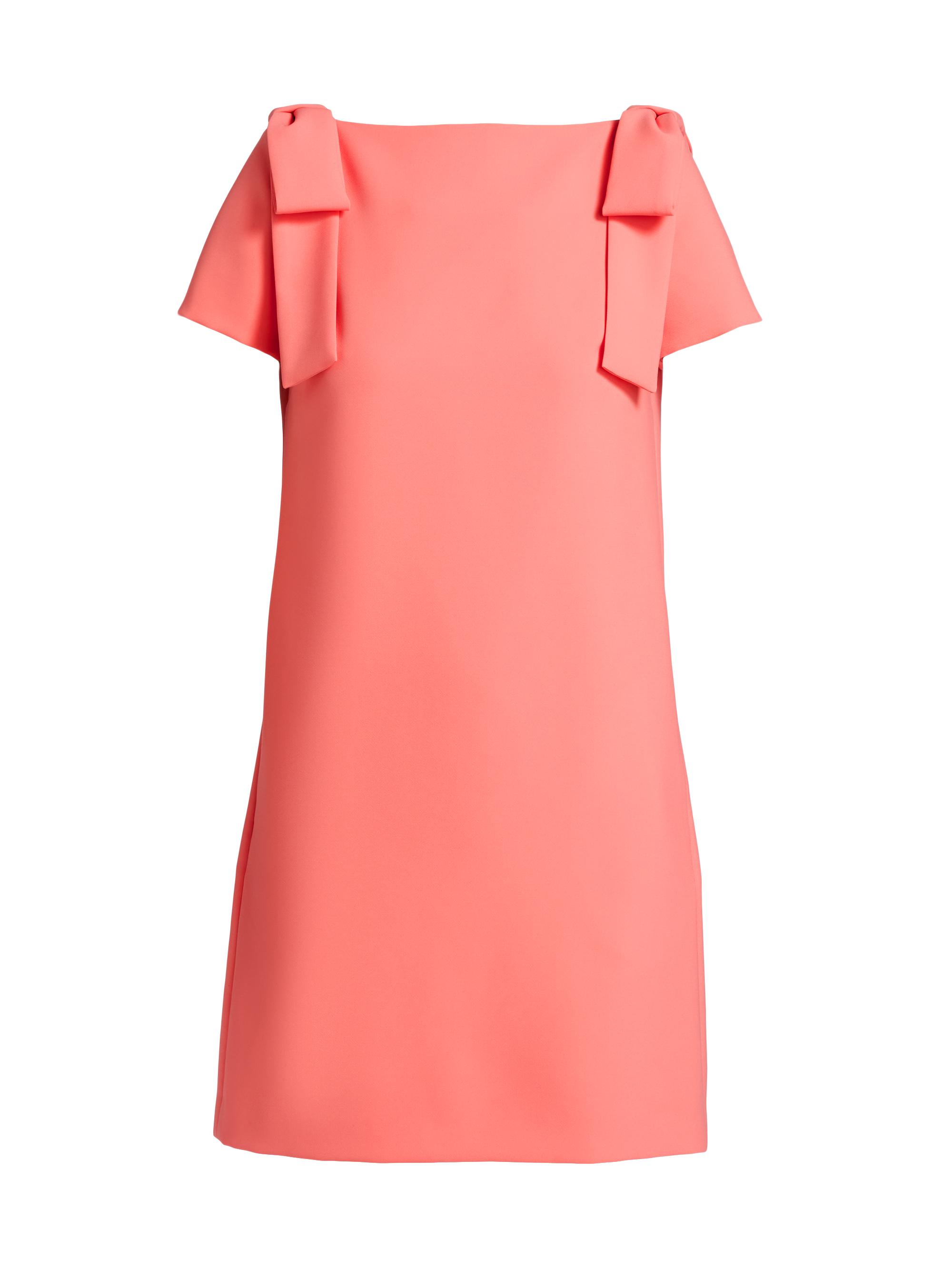 Carolina Herrera Women's Bow Shift Dress - Sunset