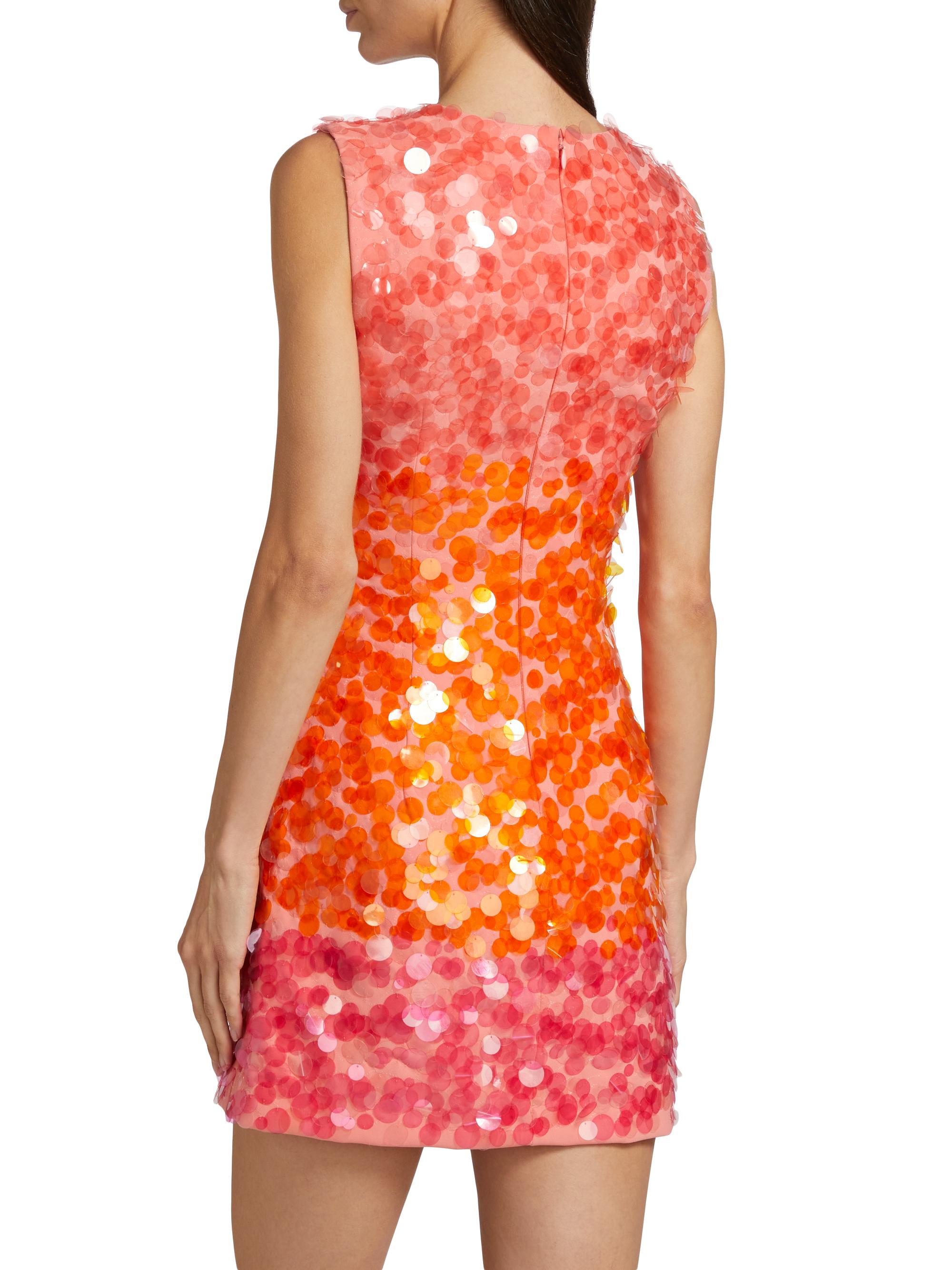 kate spade ombre sequin dress NEW $598 KATE SPADE New York Ombre Sequin Long Sleeve Mini Dress 2