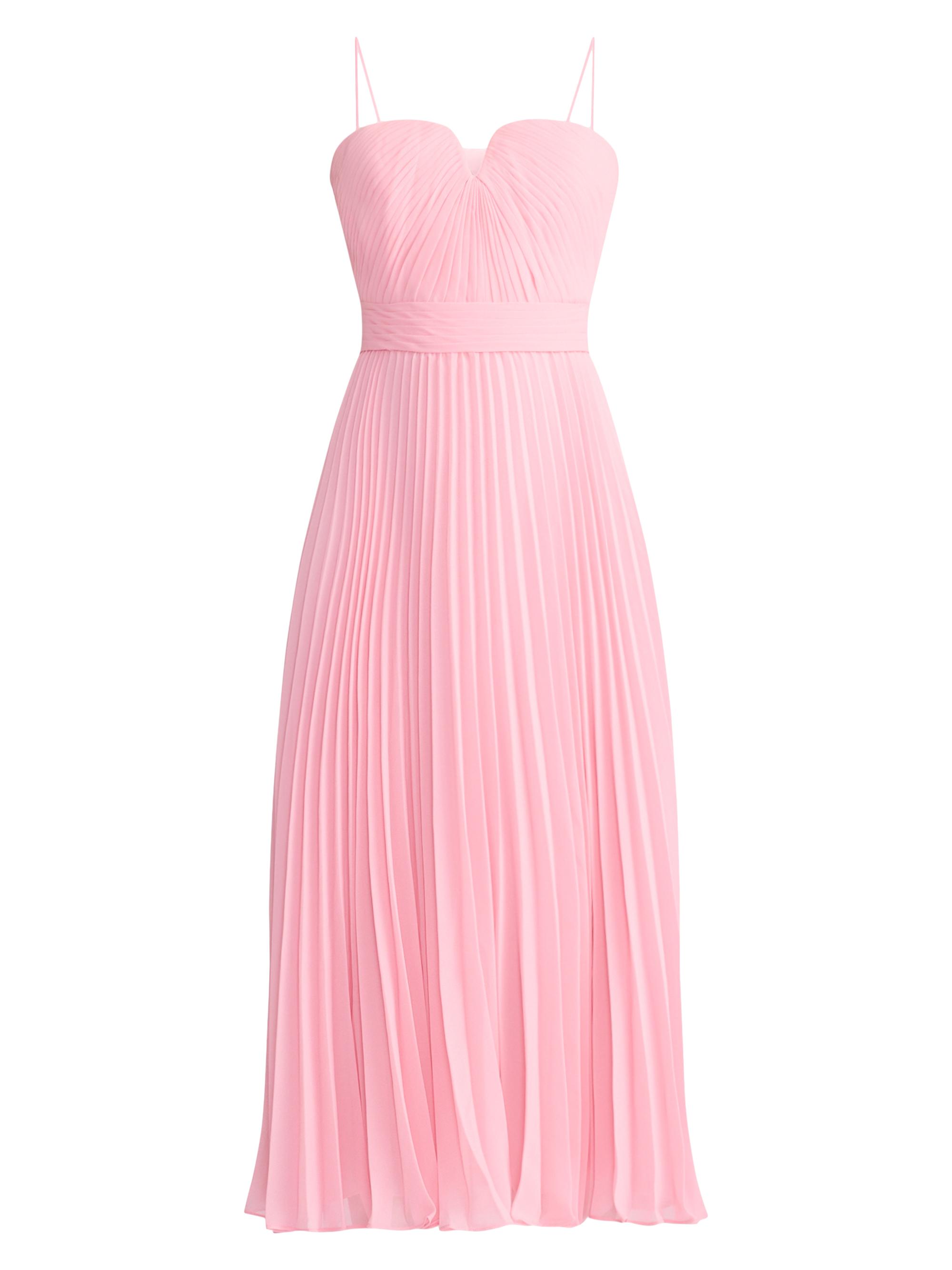 Zac Posen Women's Wicked x  Pleated Chiffon Midi-Dress - Mystic