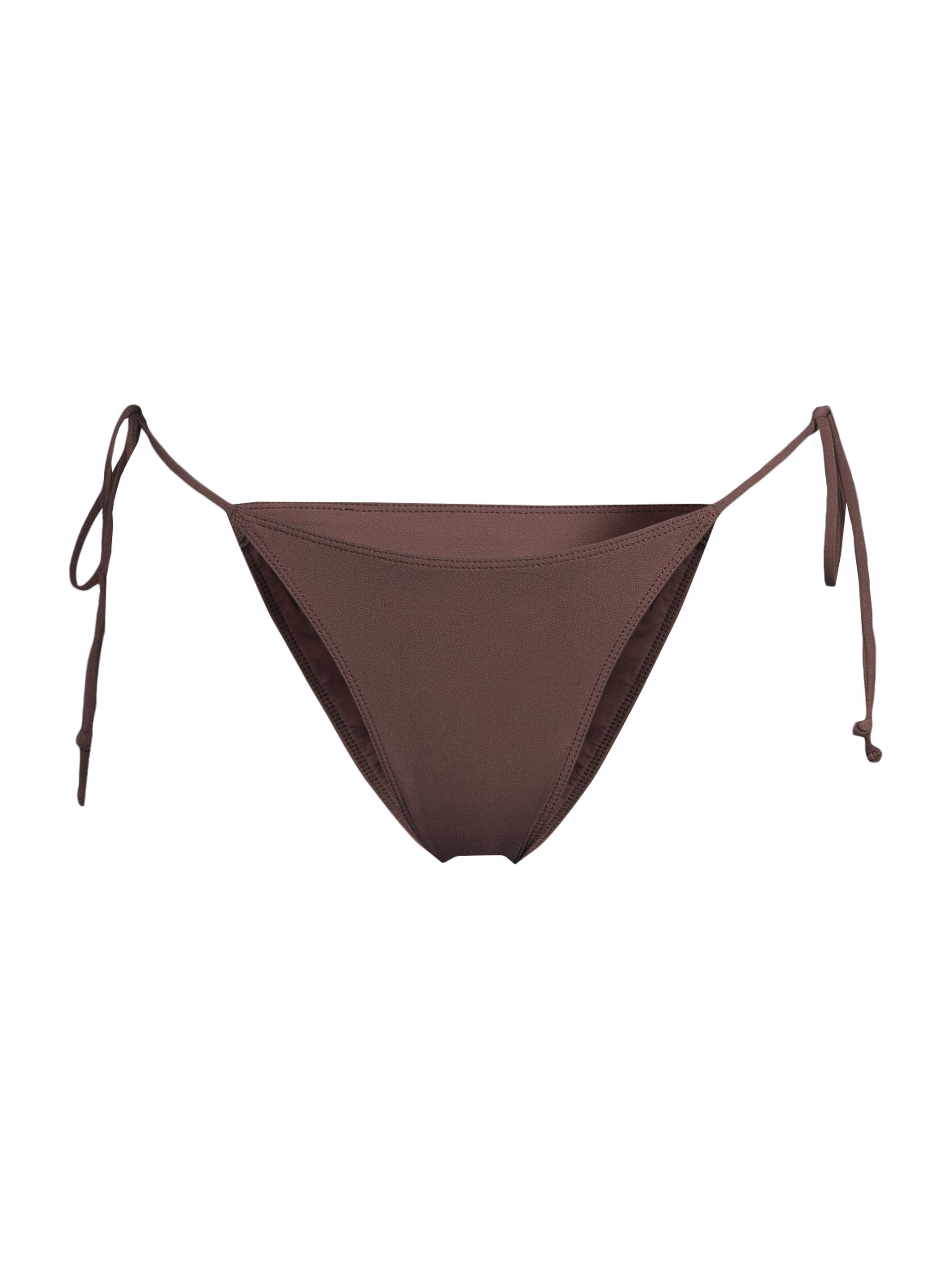 Faithfull the Brand Women's Leo String Bikini Bottom - Bistre