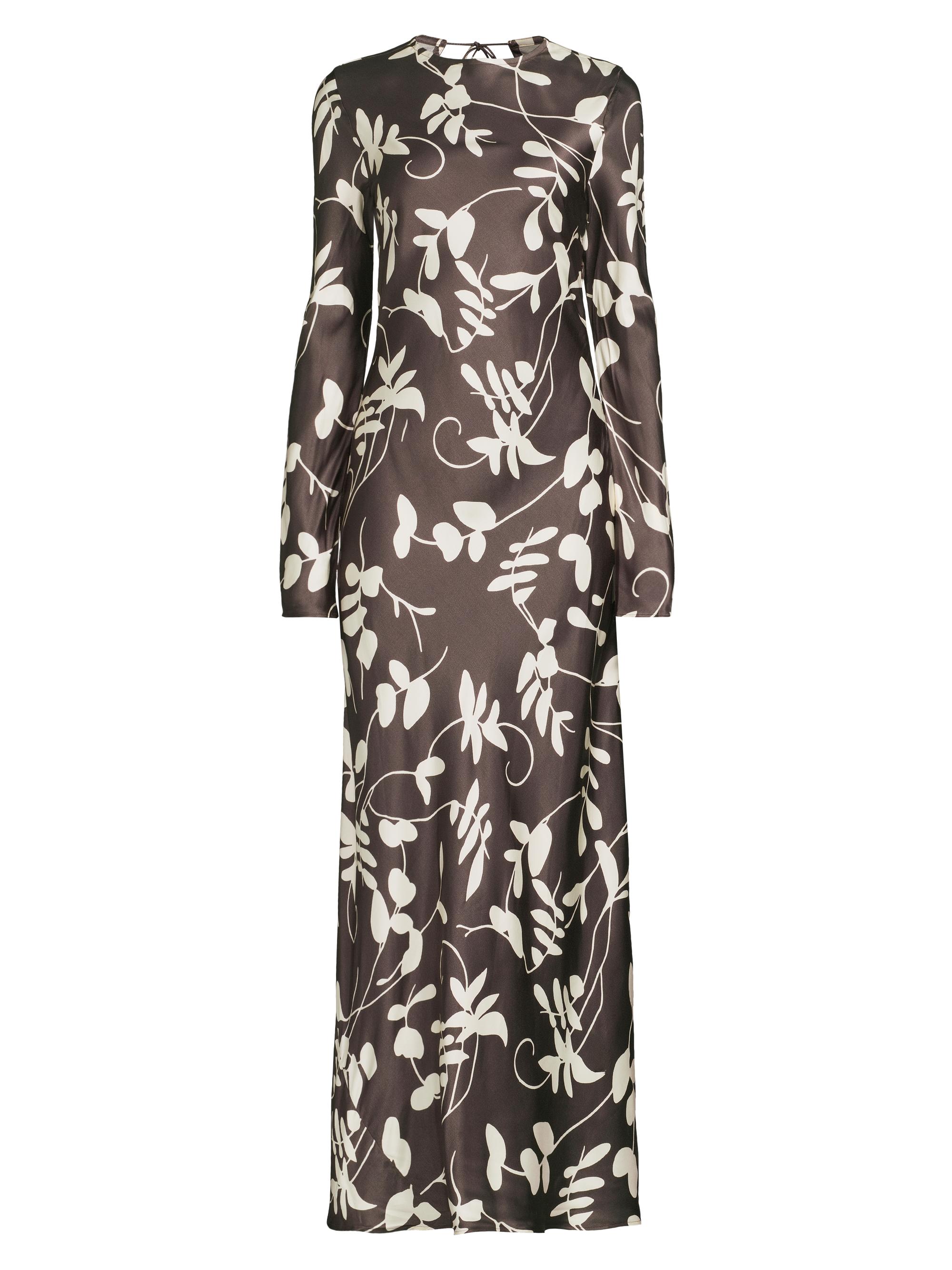 Faithfull the Brand Women's Faroe Silhouetted Floral Maxi Dress - Eden Print