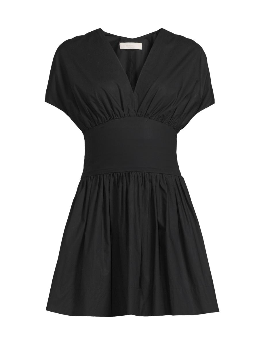 knee length dresses for ladies Felice Mini Dress Nora Floral Navy main image 0