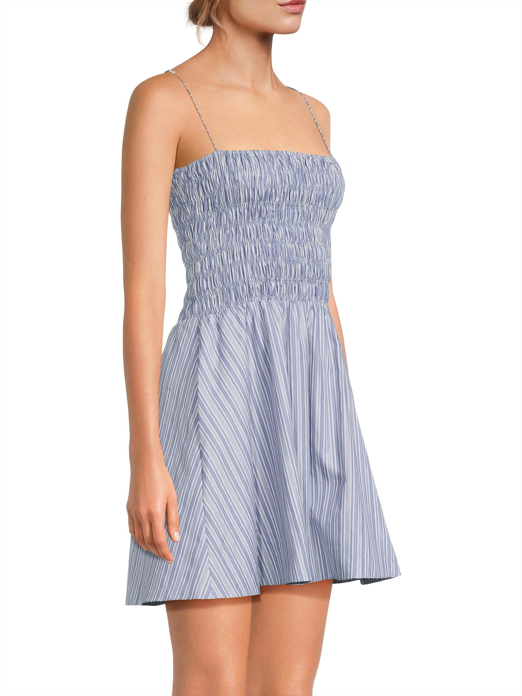 Faithfull the Brand Union Striped Cotton Minidress | Saks