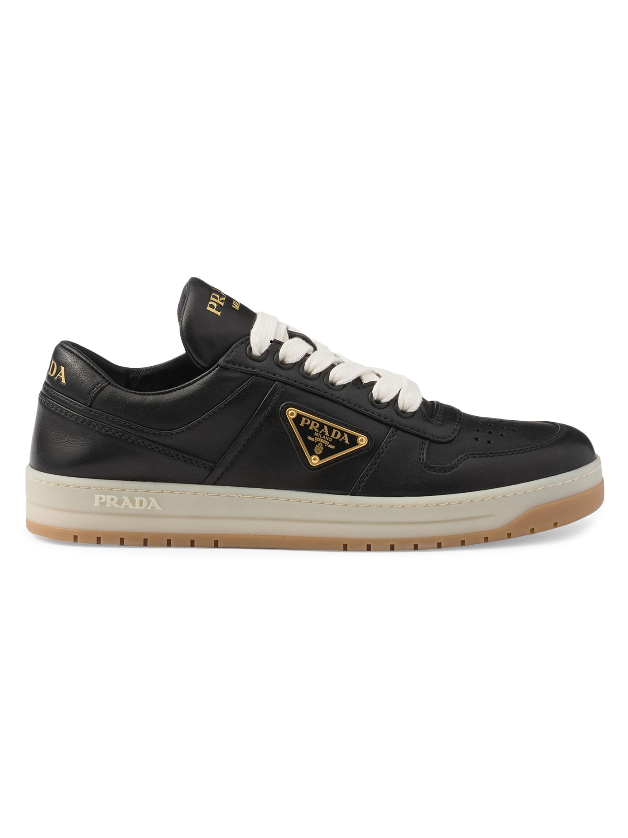 靴 Archive PRADA suede centerzip sneaker Prada Suede