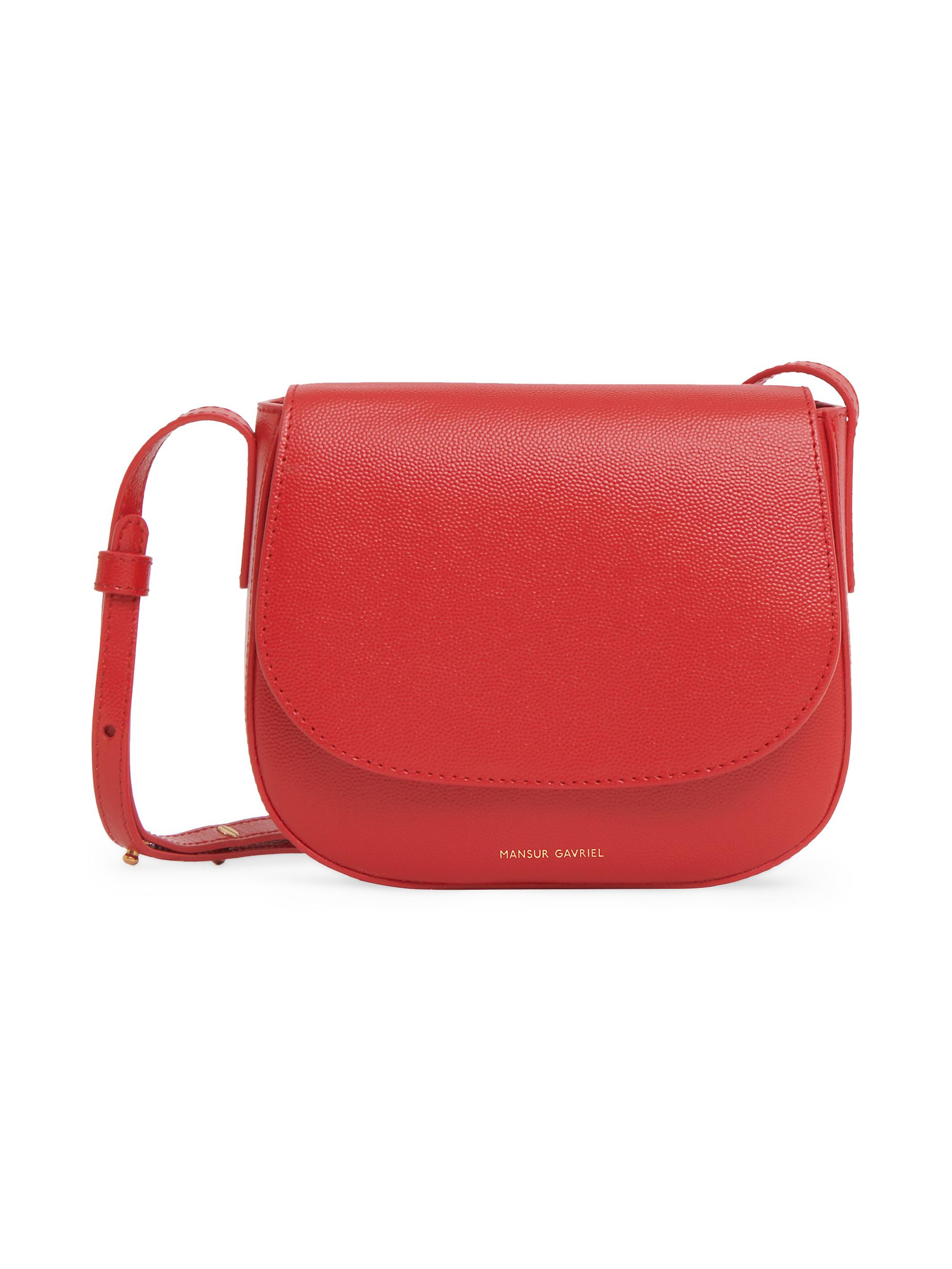 Mansur Gavriel Women's Mini Classic Leather Crossbody Bag - Flamma
