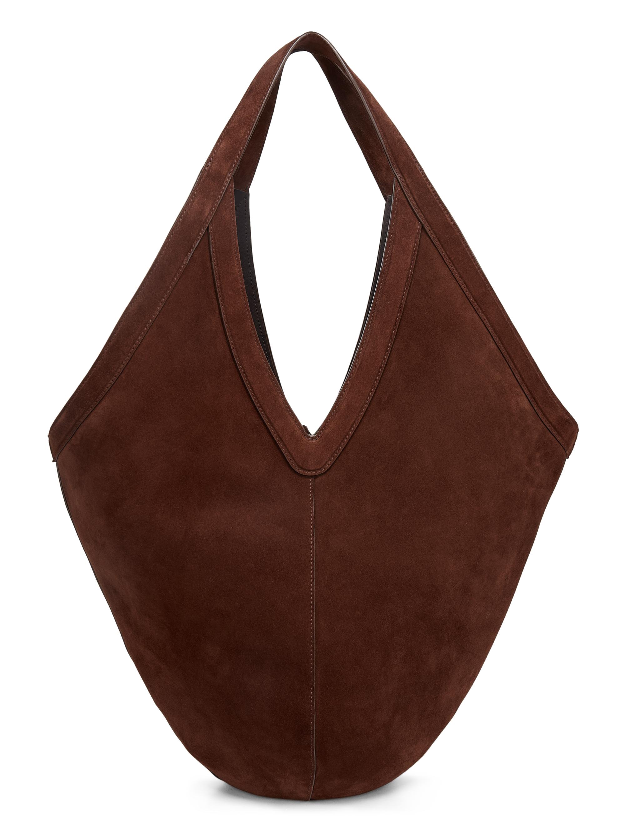 ザロウ　Small Bindle THE ROW Bindle small suede shoulder bag | NET-A-PORTER