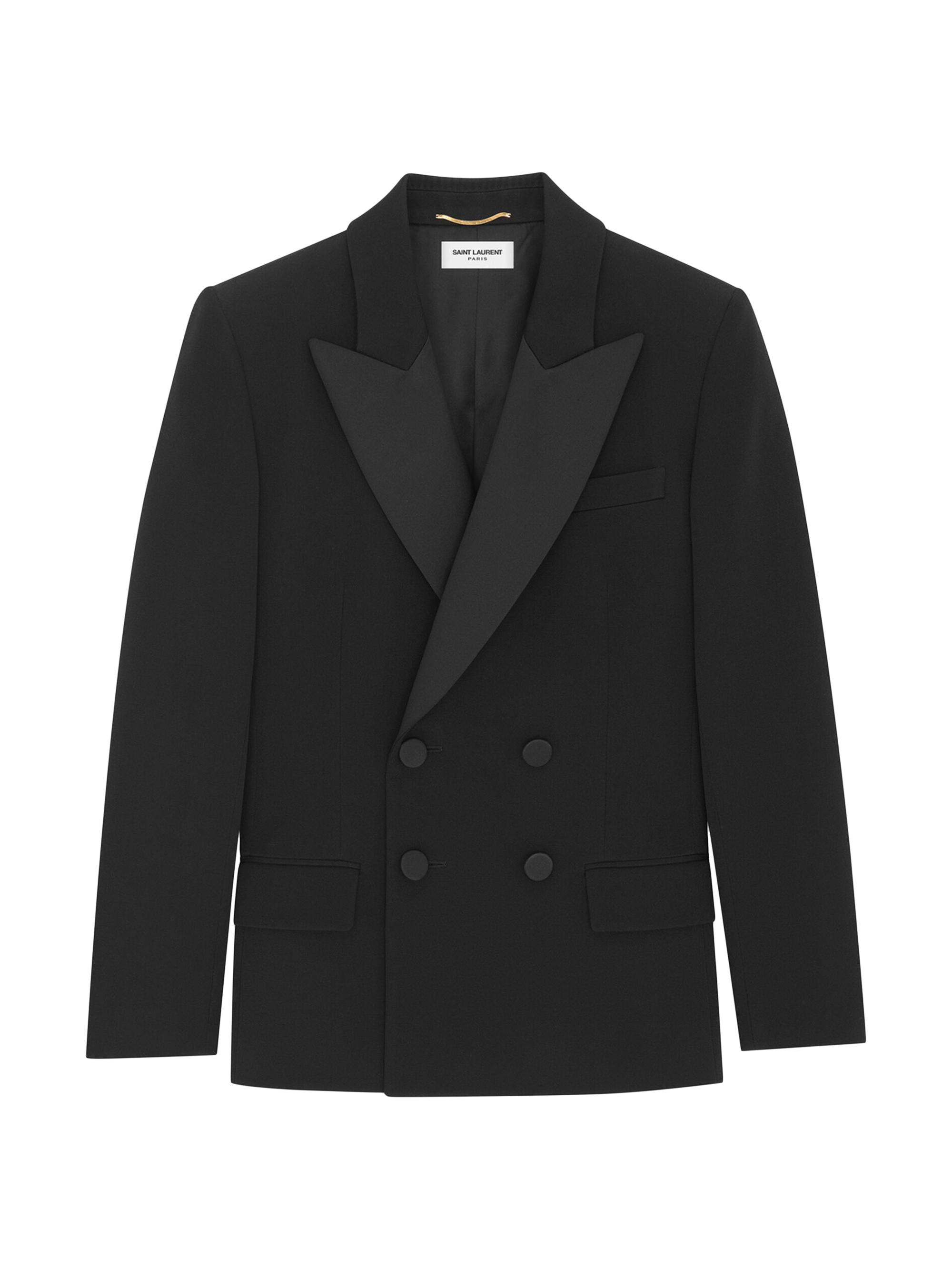 Saint Laurent Women's Tuxedo Jacket - Black