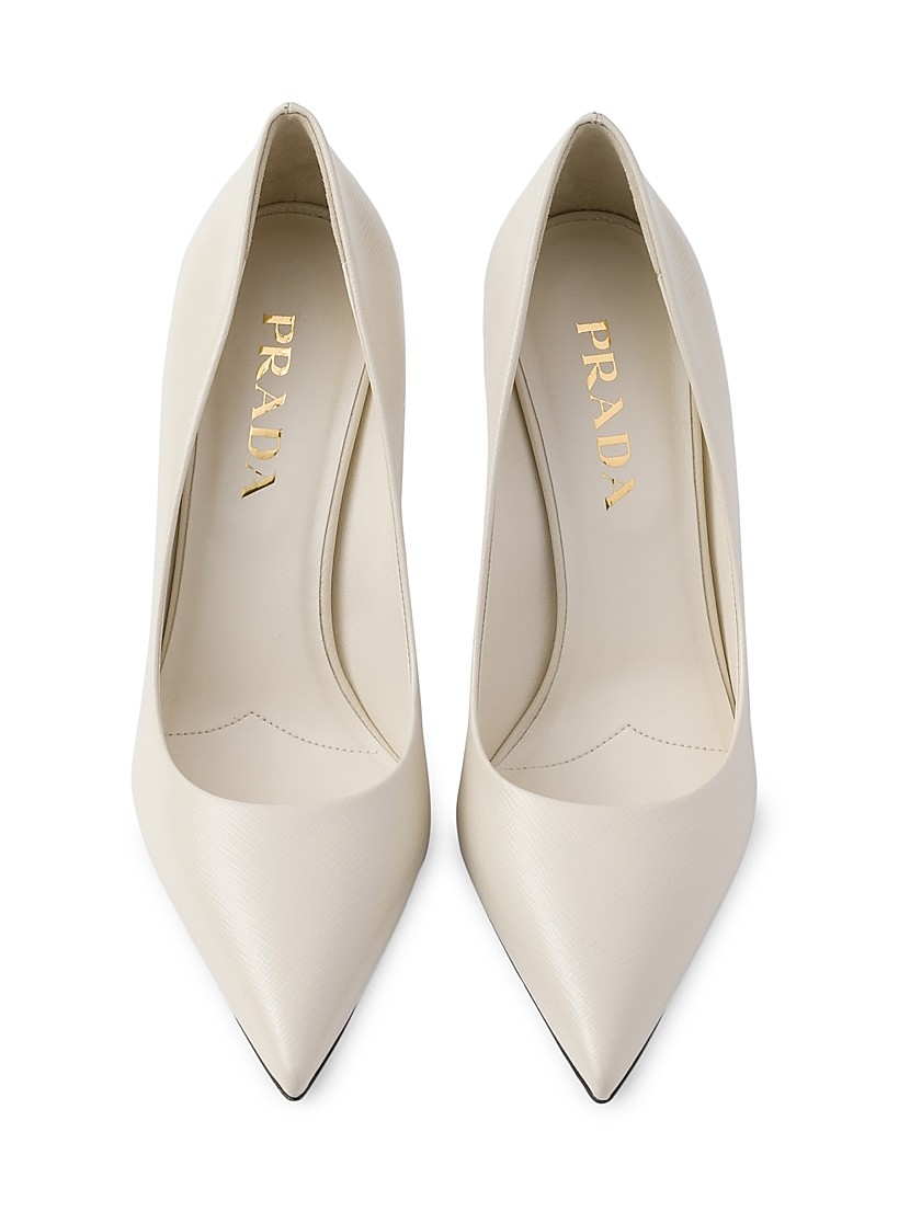 Shop Prada Patent Saffiano Leather Pumps | Saks Fifth Avenue Shop Prada Patent Saffiano Leather Pumps | Saks Fifth Avenue