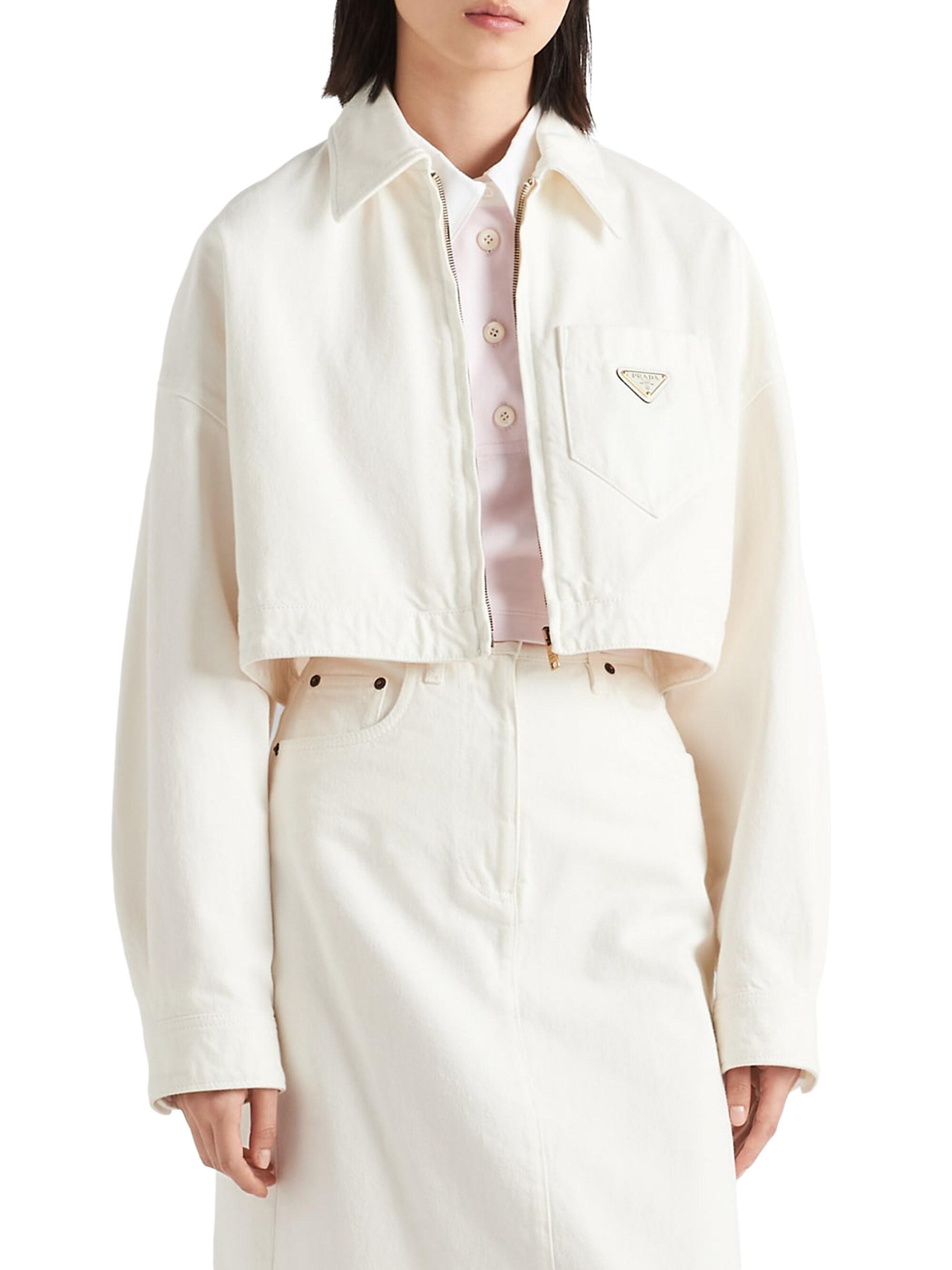 Prada Denim Blouson Jacket | Saks Fifth Avenue