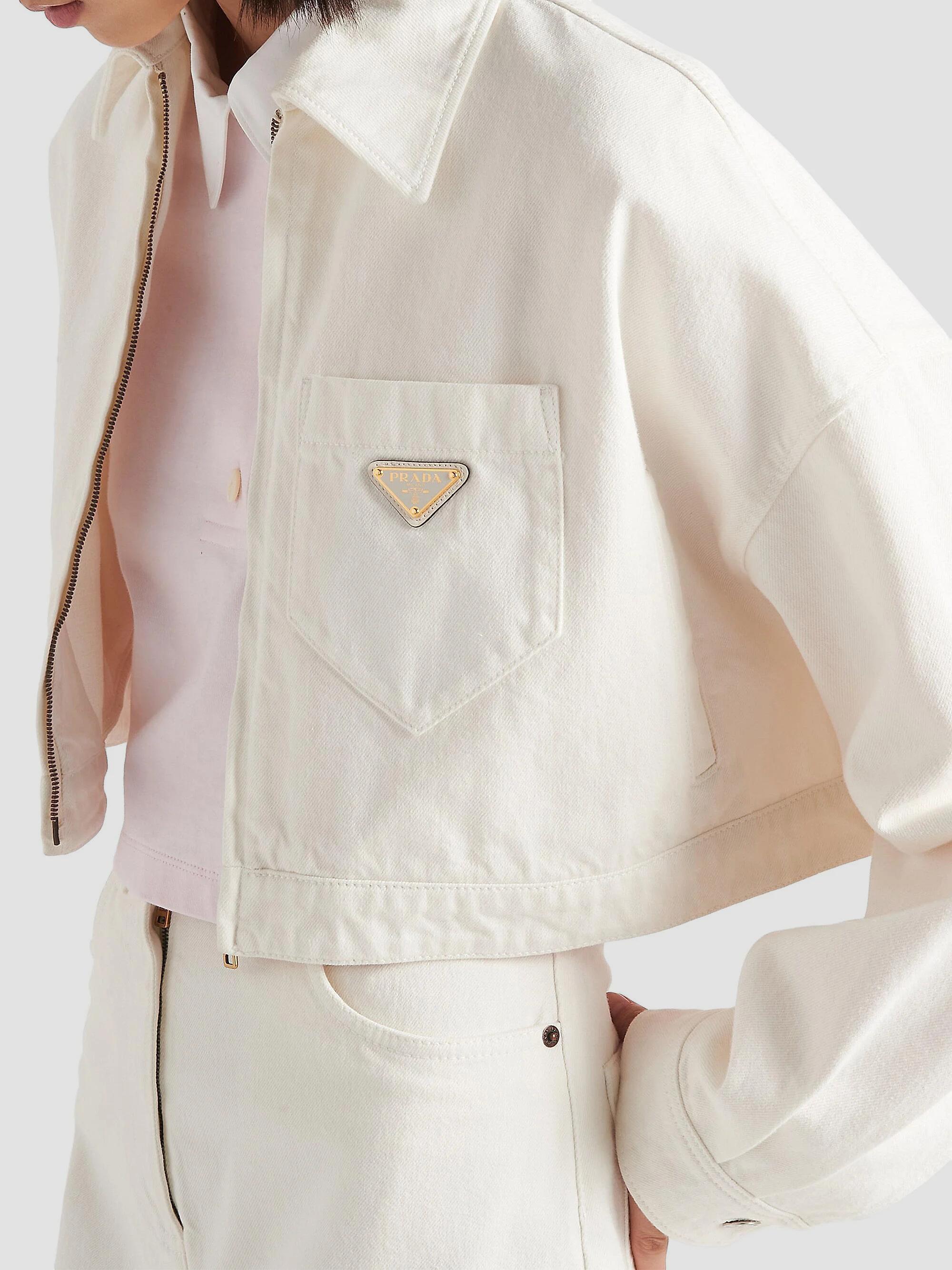 Prada Denim Blouson Jacket | Saks Fifth Avenue